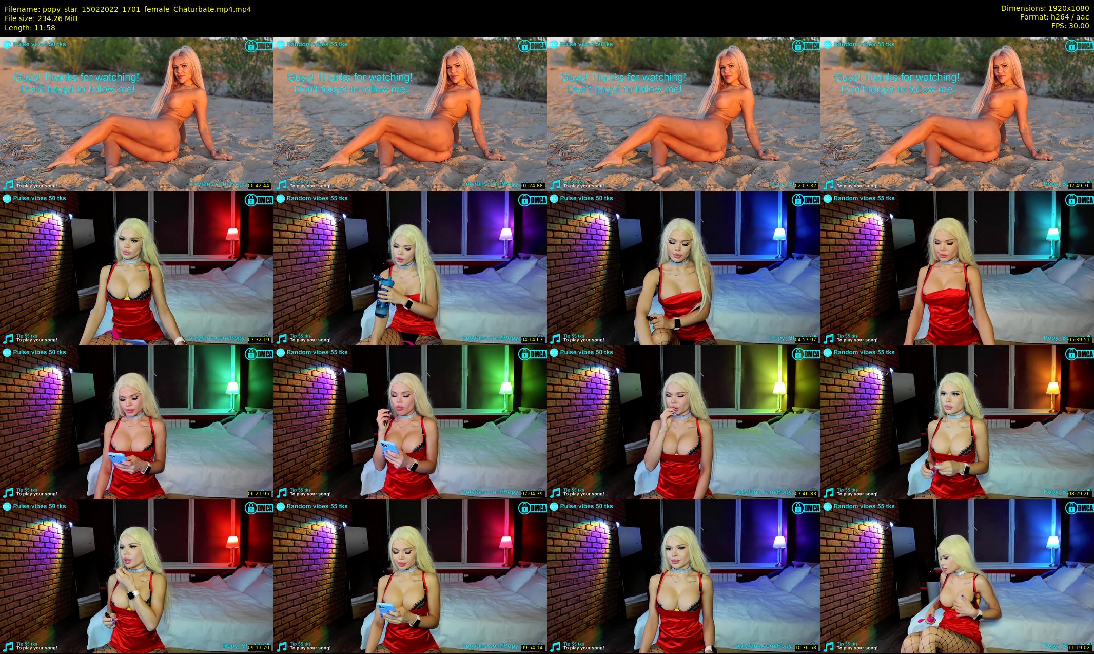 popy_star — 12 minute Chaturbate couple cam show recording, 1080p, Feb 15, 2022