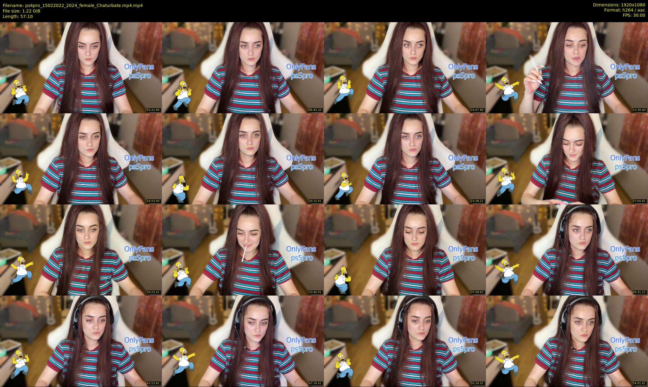 ps4pro — 58 minute Chaturbate female cam show recording, 1080p, Feb 15, 2022