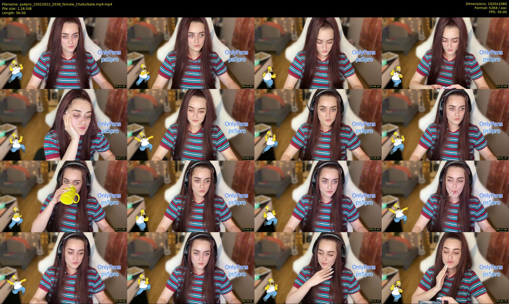 ps4pro — 57 minute Chaturbate female cam show recording, 1080p, Feb 15, 2022