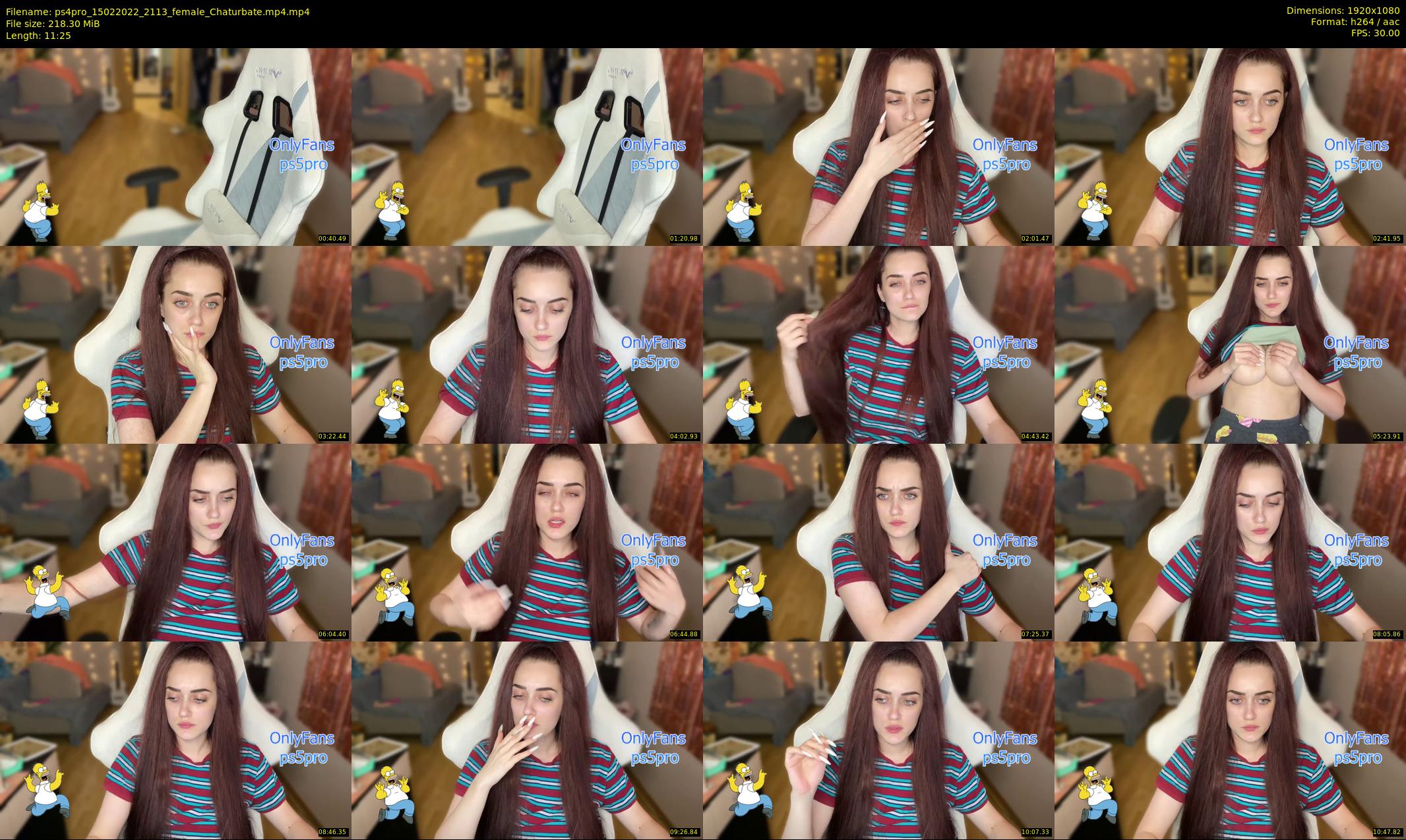 ps4pro — 12 minute Chaturbate female cam show recording, 1080p, Feb 15, 2022
