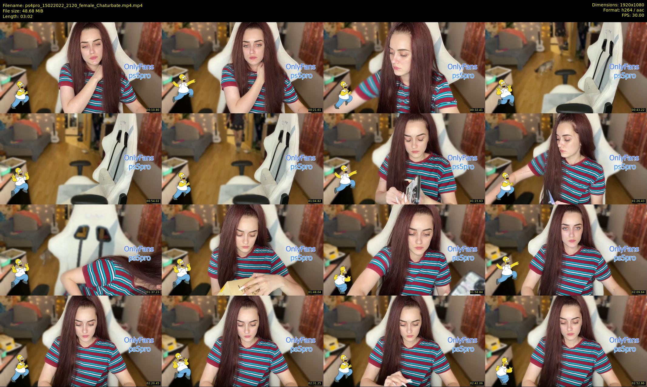 ps4pro — 4 minute Chaturbate female cam show recording, 1080p, Feb 15, 2022
