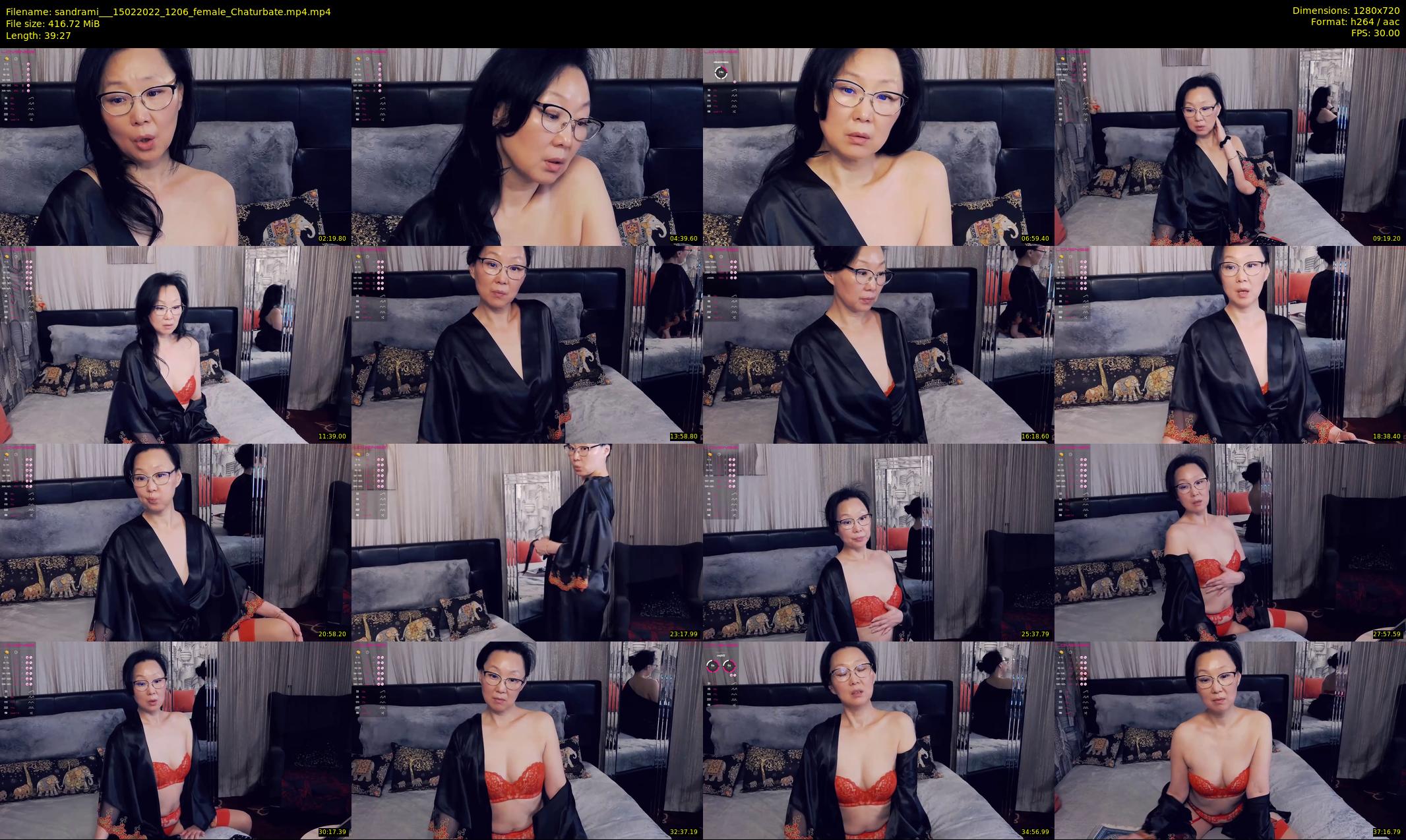 sandrami__ — 40 minute Chaturbate female cam show recording, 720p, Feb 15, 2022