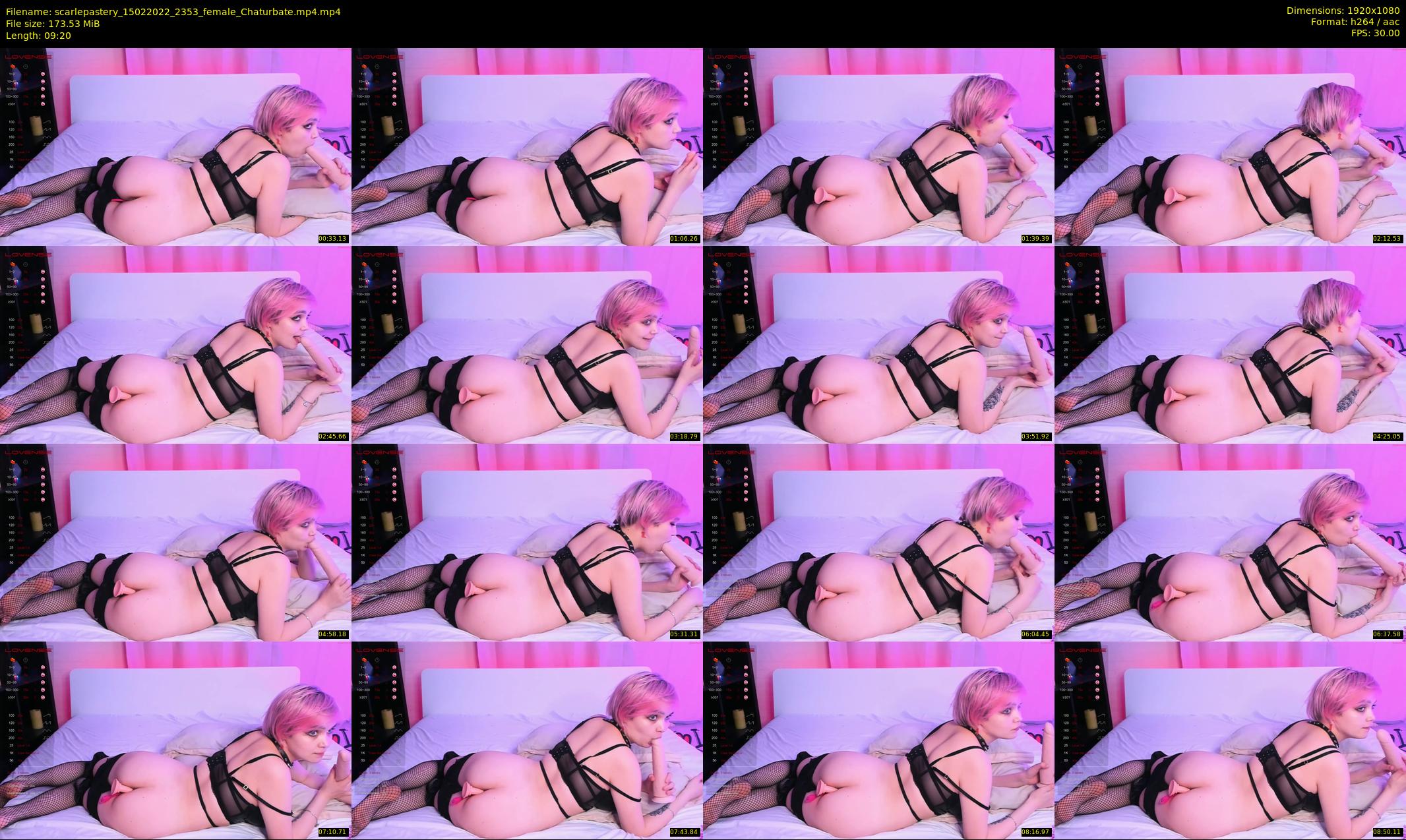 scarlepastery — 10 minute Chaturbate couple cam show recording, 1080p, Feb 15, 2022