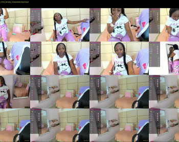 selene_ebony — 56 minute Chaturbate female cam show recording, 1080p, Feb 15, 2022