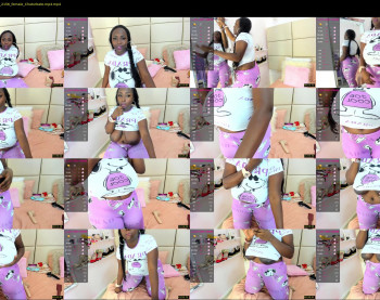 selene_ebony — 54 minute Chaturbate female cam show recording, 1080p, Feb 15, 2022