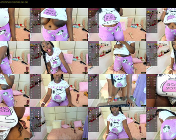 selene_ebony — 53 minute Chaturbate female cam show recording, 1080p, Feb 15, 2022