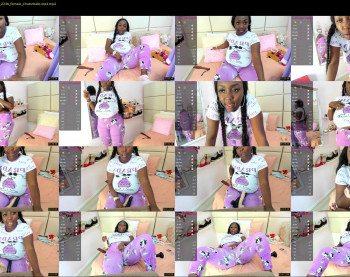 selene_ebony — 16 minute Chaturbate female cam show recording, 1080p, Feb 15, 2022