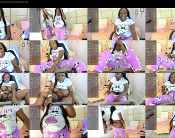 selene_ebony — 54 minute Chaturbate female cam show recording, 1080p, Feb 16, 2022