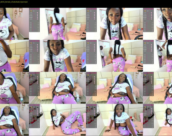 selene_ebony — 21 minute Chaturbate female cam show recording, 1080p, Feb 16, 2022