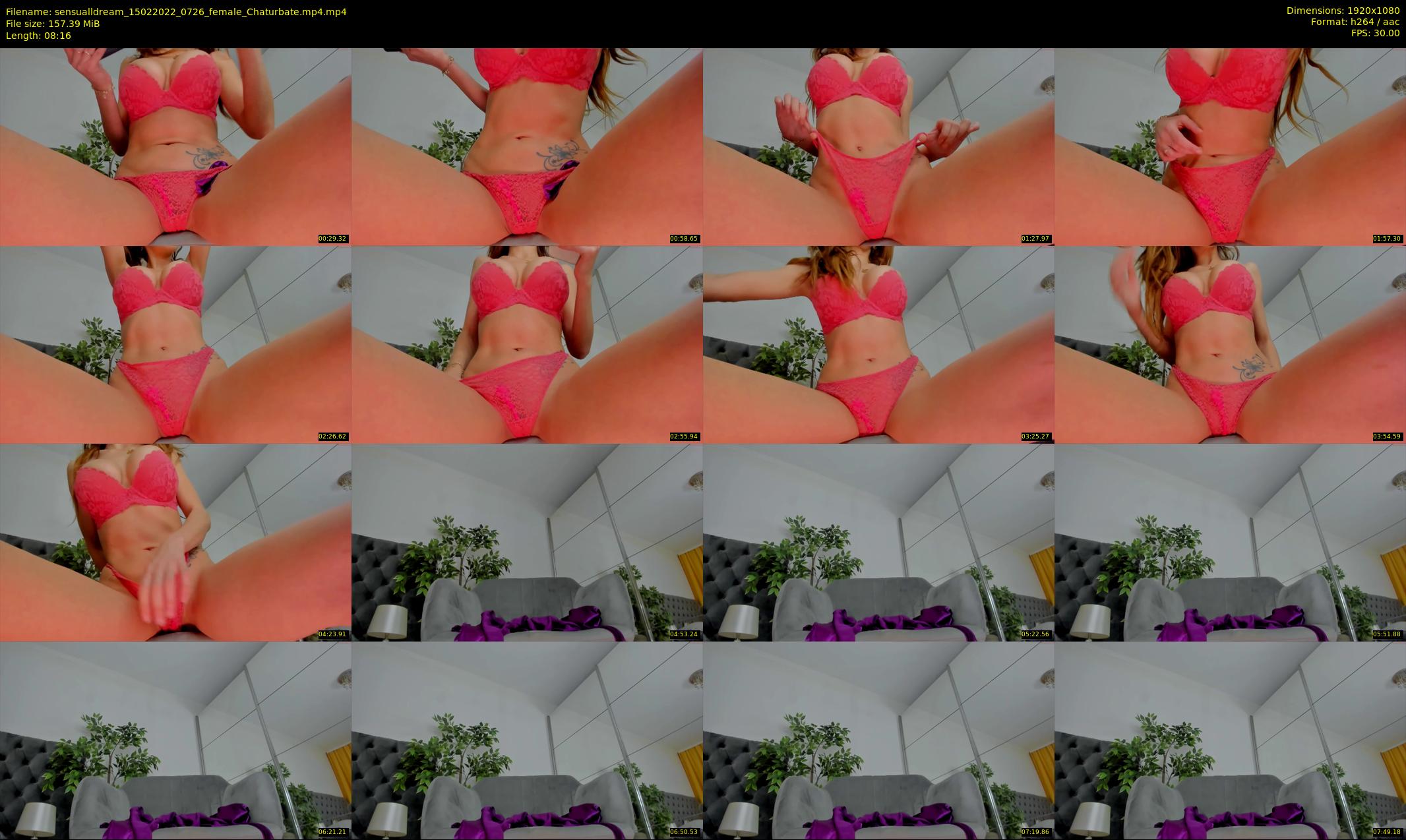 sensualldream — 9 minute Chaturbate female cam show recording, 1080p, Feb 15, 2022