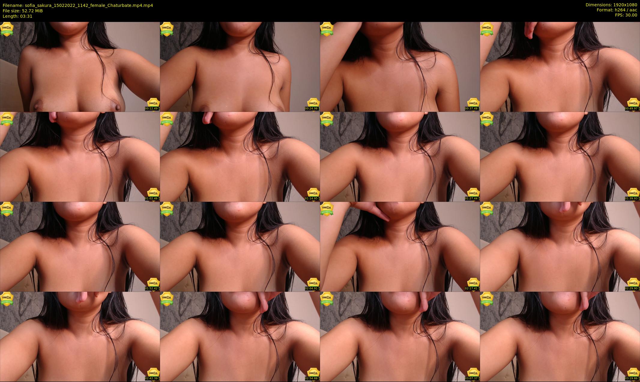 sofia_sakura — 4 minute Chaturbate female cam show recording, 1080p, Feb 15, 2022