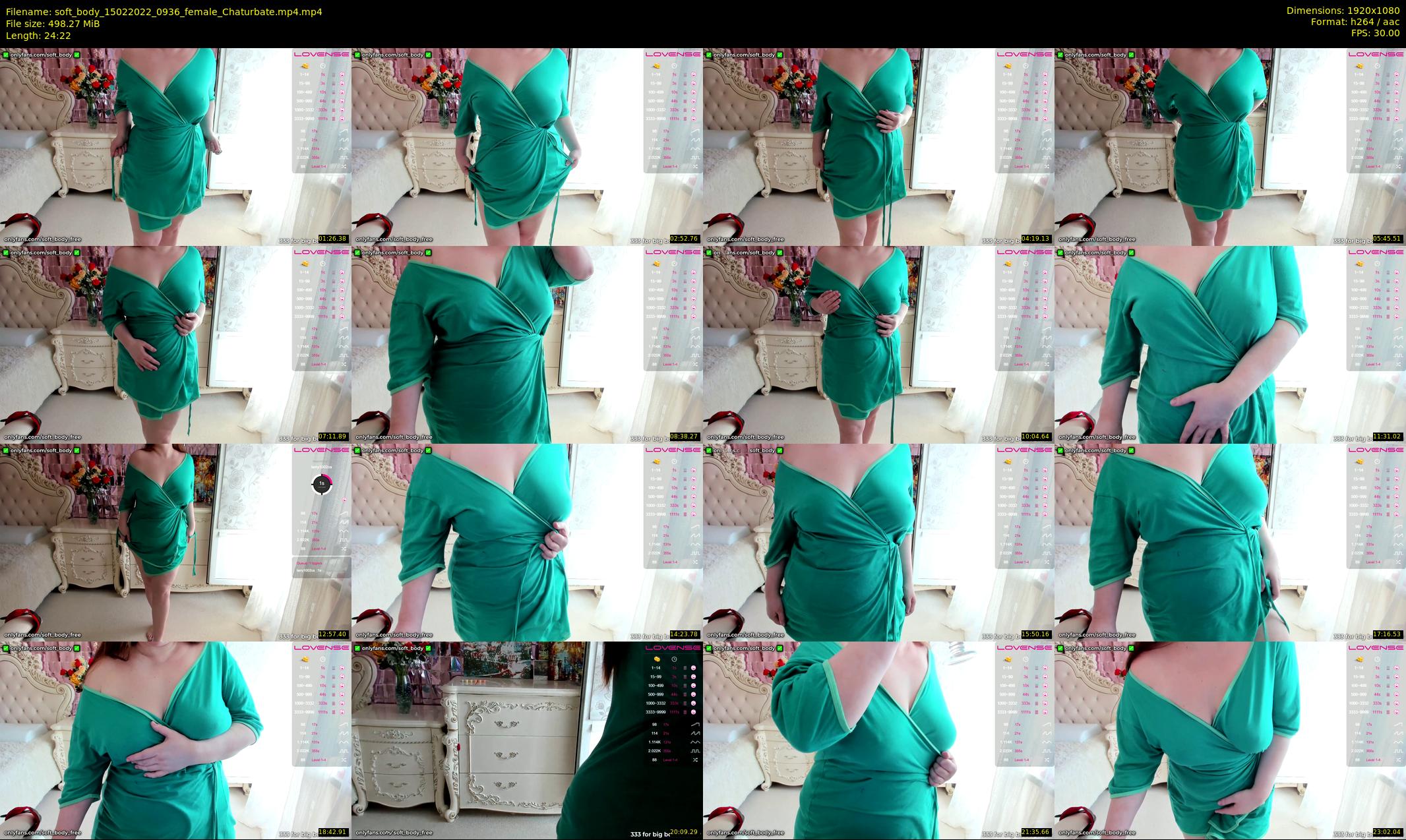 soft_body — 25 minute Chaturbate female cam show recording, 1080p, Feb 15, 2022