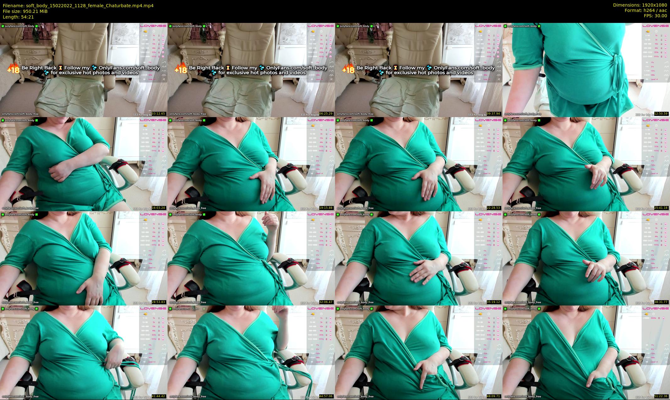 soft_body — 55 minute Chaturbate female cam show recording, 1080p, Feb 15, 2022