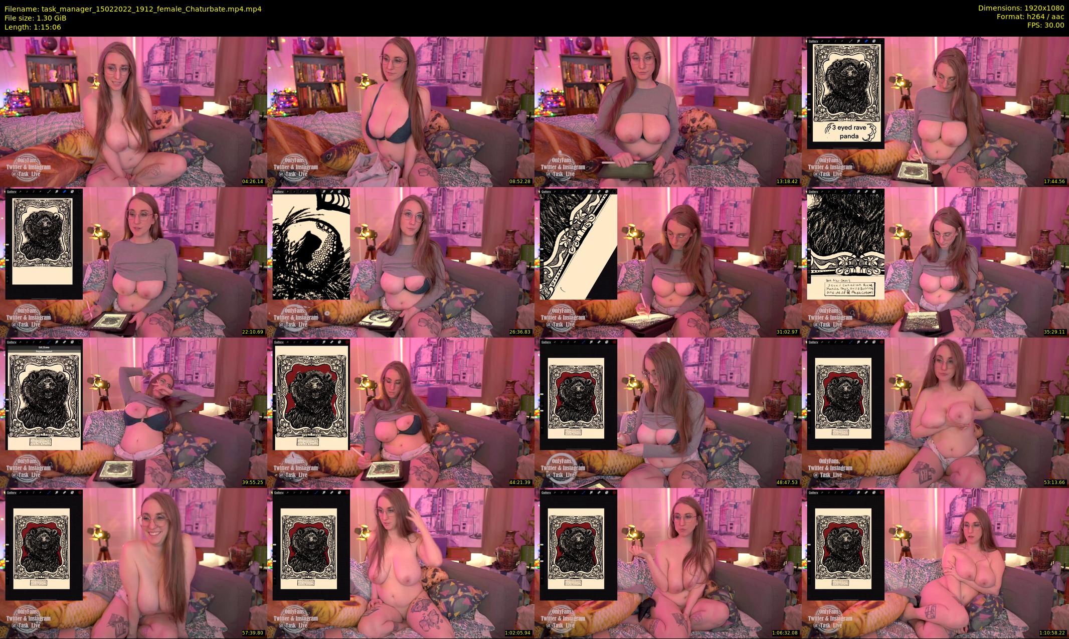 task_manager — 76 minute Chaturbate couple cam show recording, 1080p, Feb 15, 2022