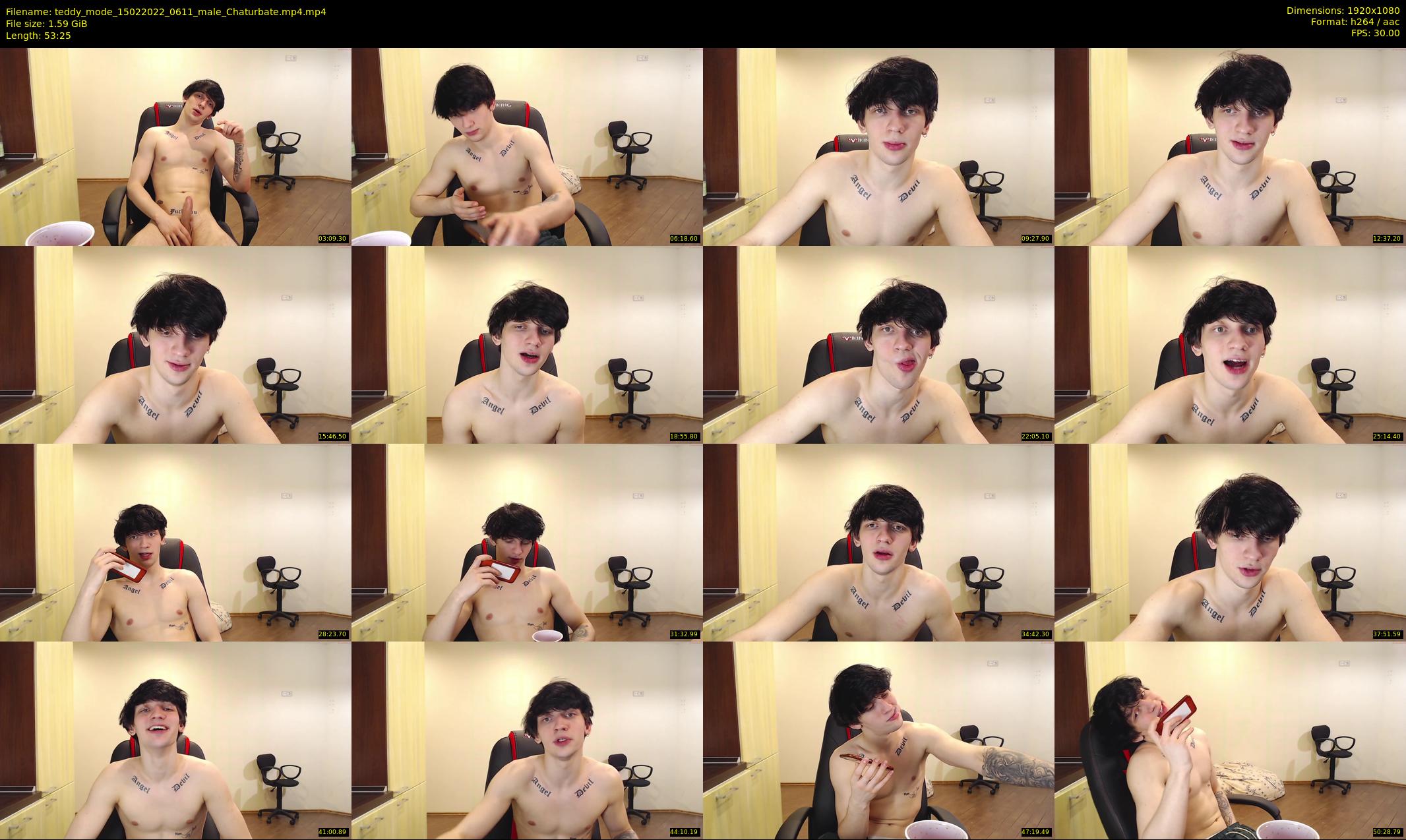 teddy_mode — 54 minute Chaturbate couple cam show recording, 1080p, Feb 15, 2022