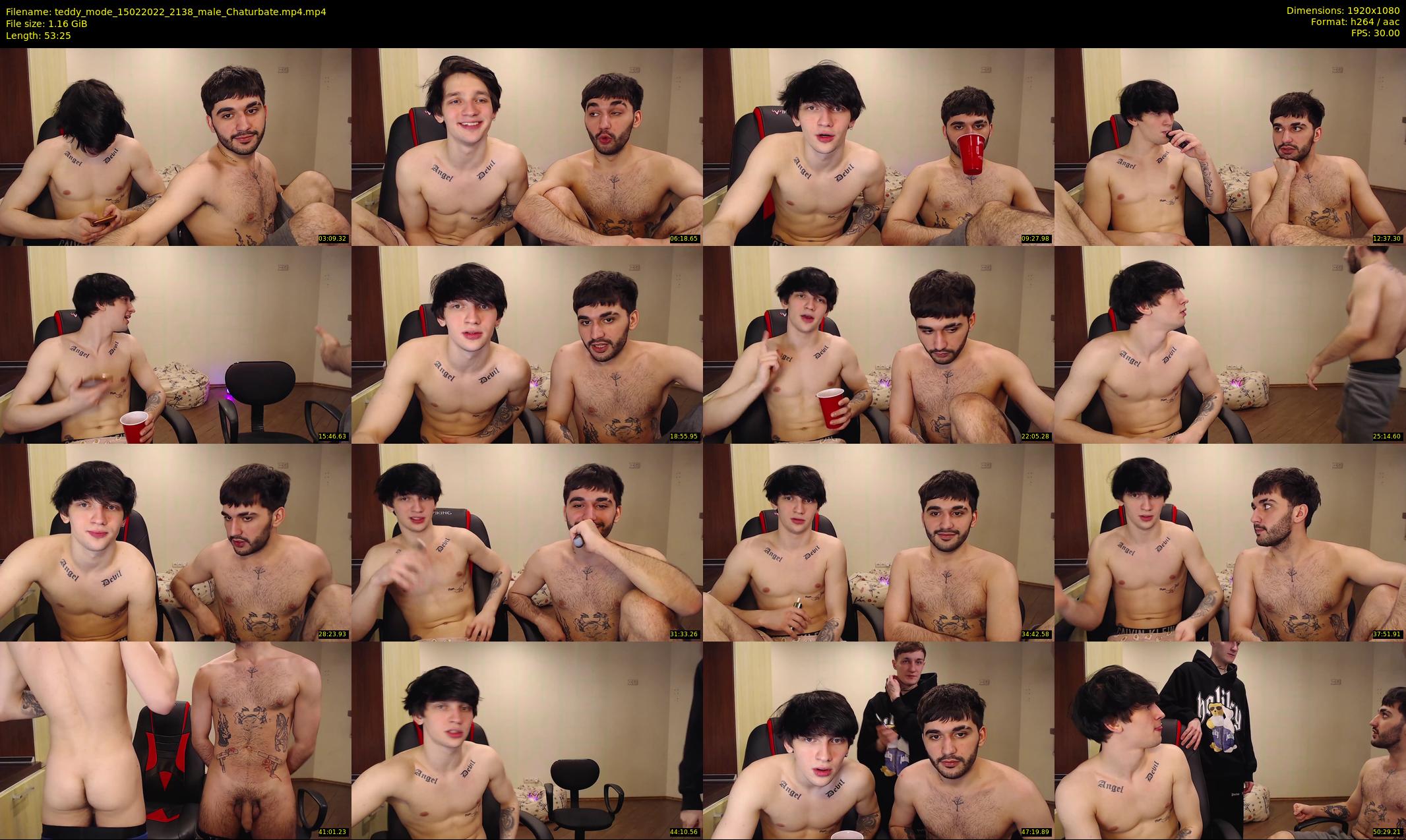 teddy_mode — 54 minute Chaturbate couple cam show recording, 1080p, Feb 15, 2022