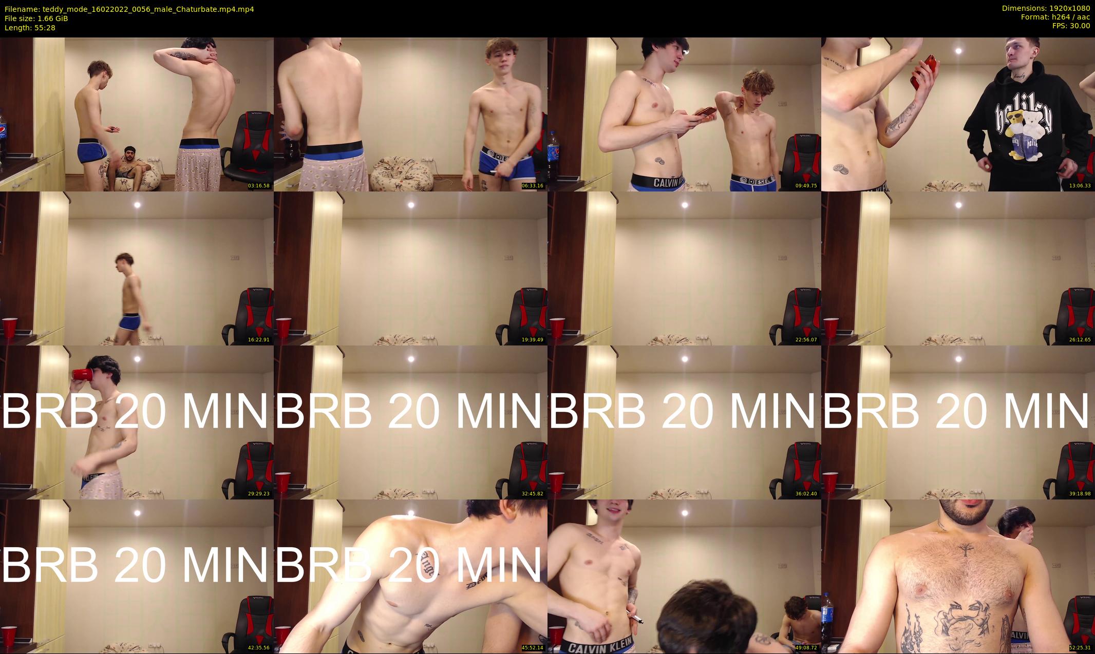 teddy_mode — 56 minute Chaturbate couple cam show recording, 1080p, Feb 16, 2022