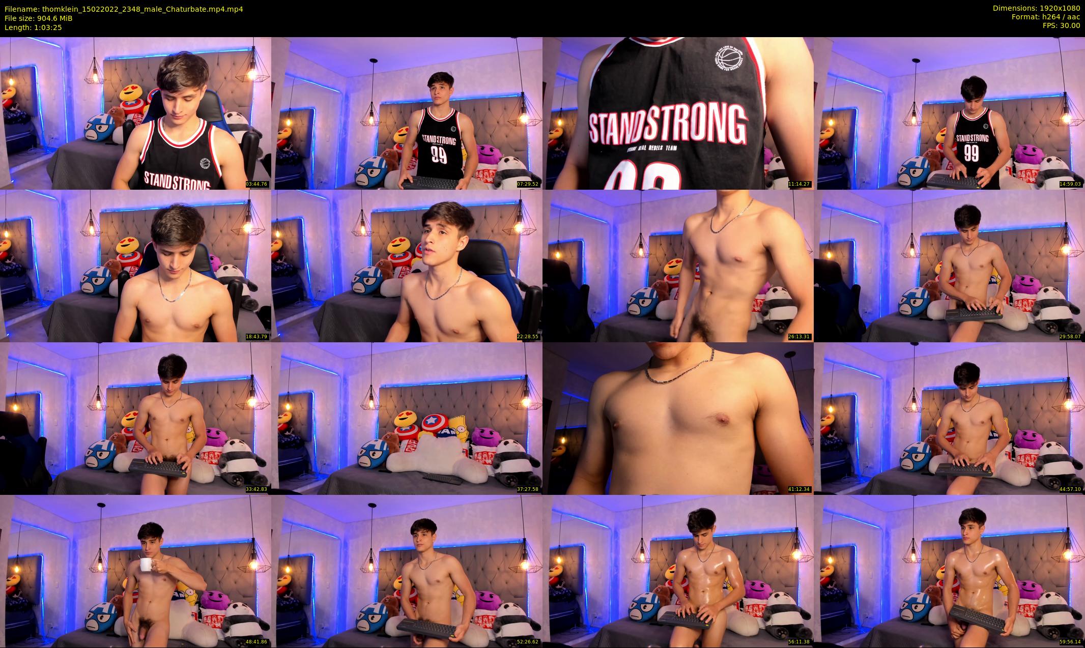 thomklein — 64 minute Chaturbate male cam show recording, 1080p, Feb 15, 2022