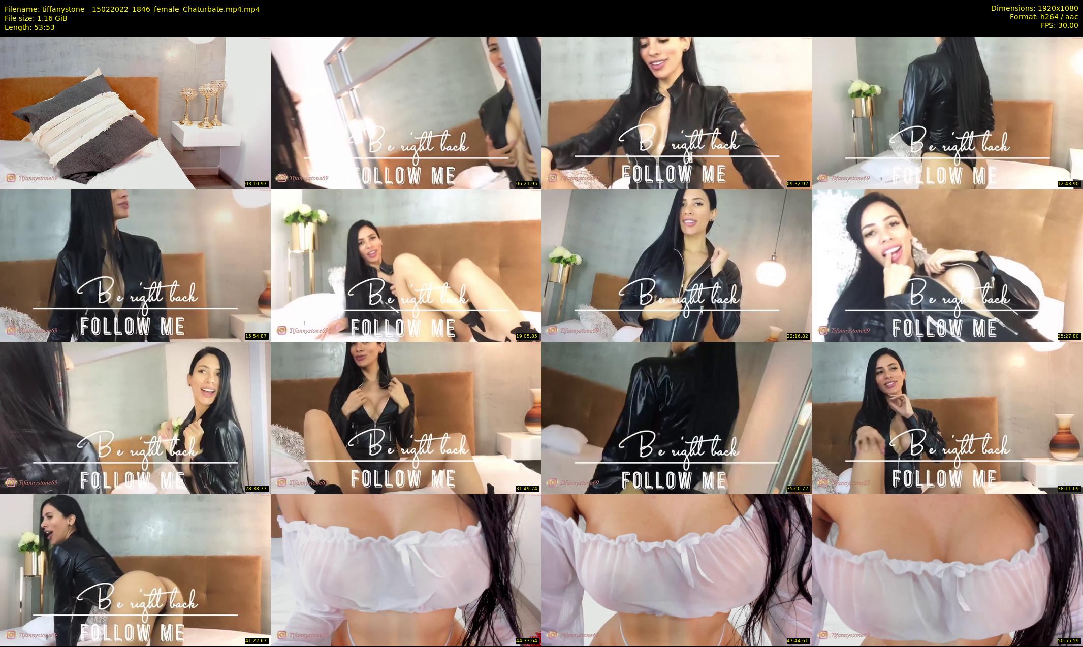 tiffanystone_ — 54 minute Chaturbate female cam show recording, 1080p, Feb 15, 2022