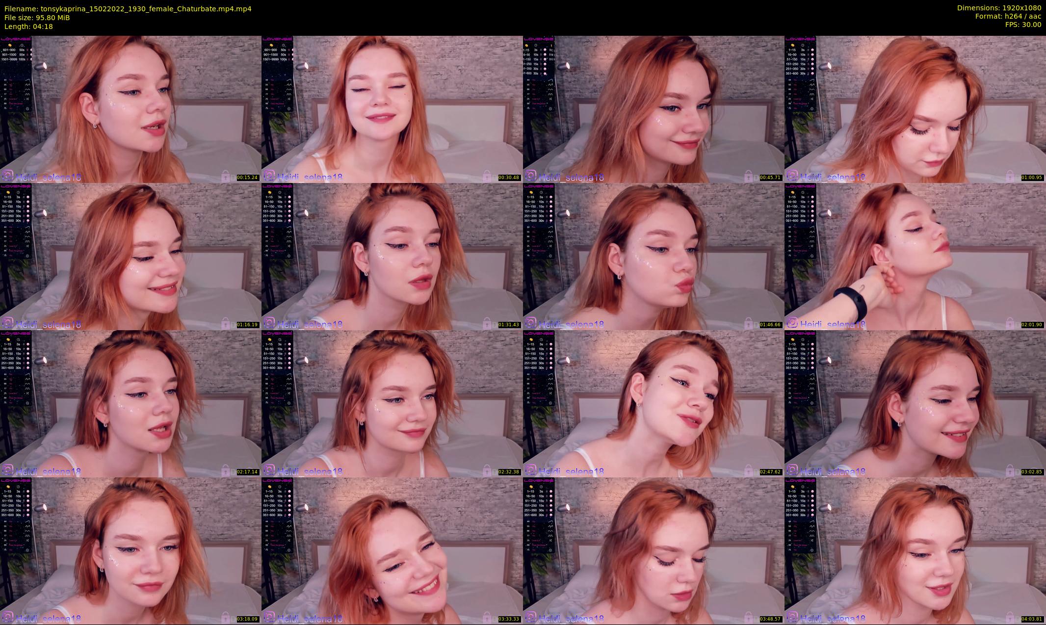 tonsykaprina — 5 minute Chaturbate couple cam show recording, 1080p, Feb 15, 2022