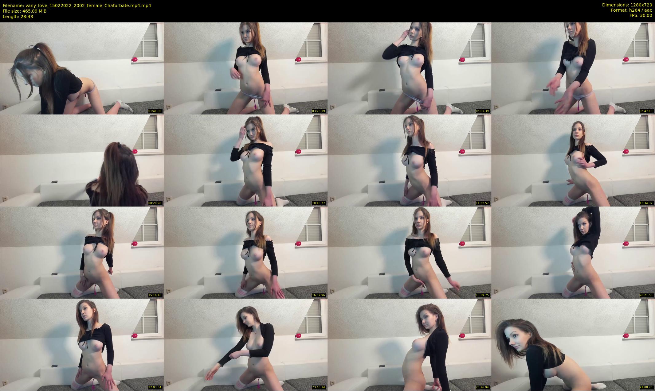 vany_love — 29 minute Chaturbate female cam show recording, 720p, Feb 15, 2022