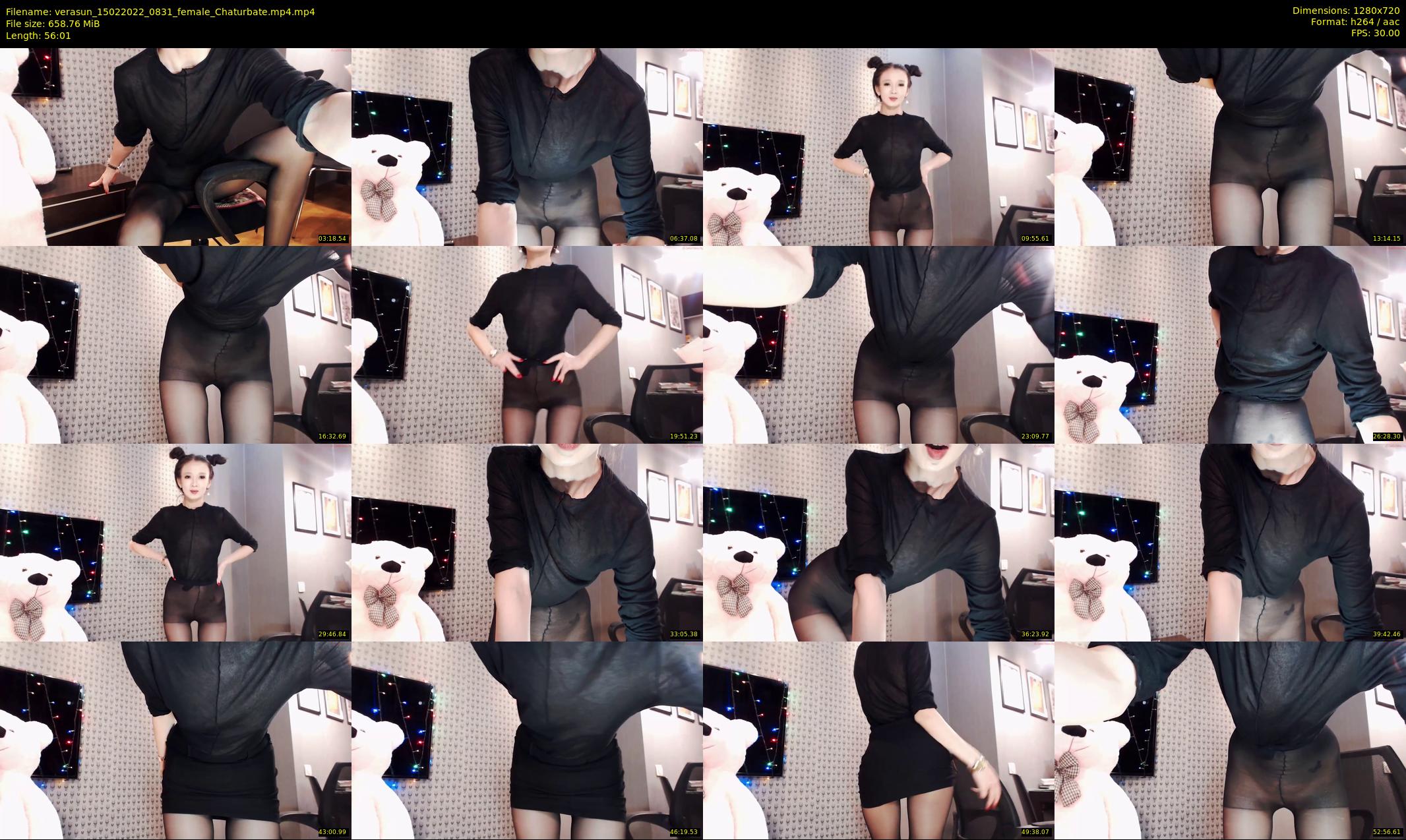 verasun — 57 minute Chaturbate female cam show recording, 720p, Feb 15, 2022