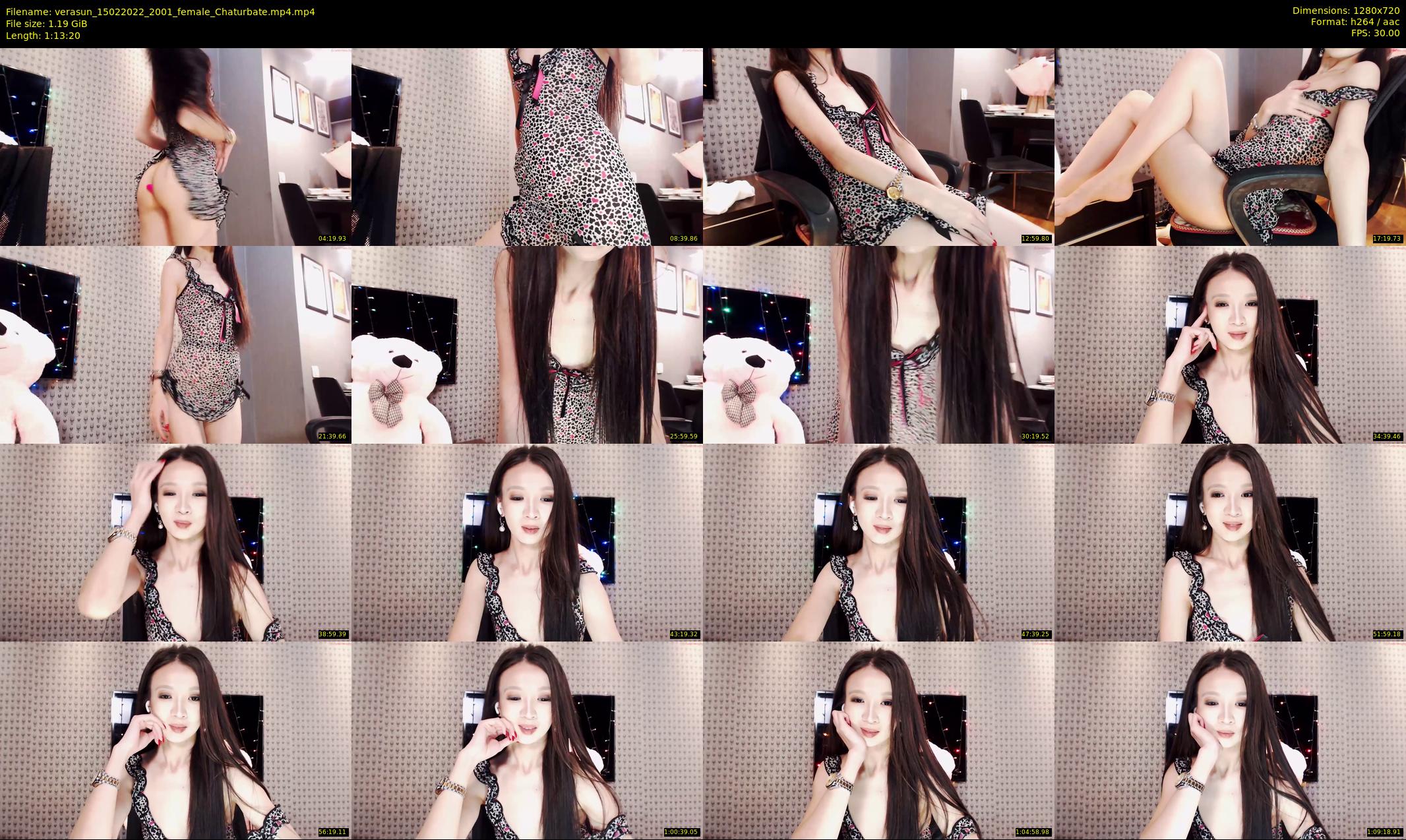 verasun — 74 minute Chaturbate female cam show recording, 720p, Feb 15, 2022
