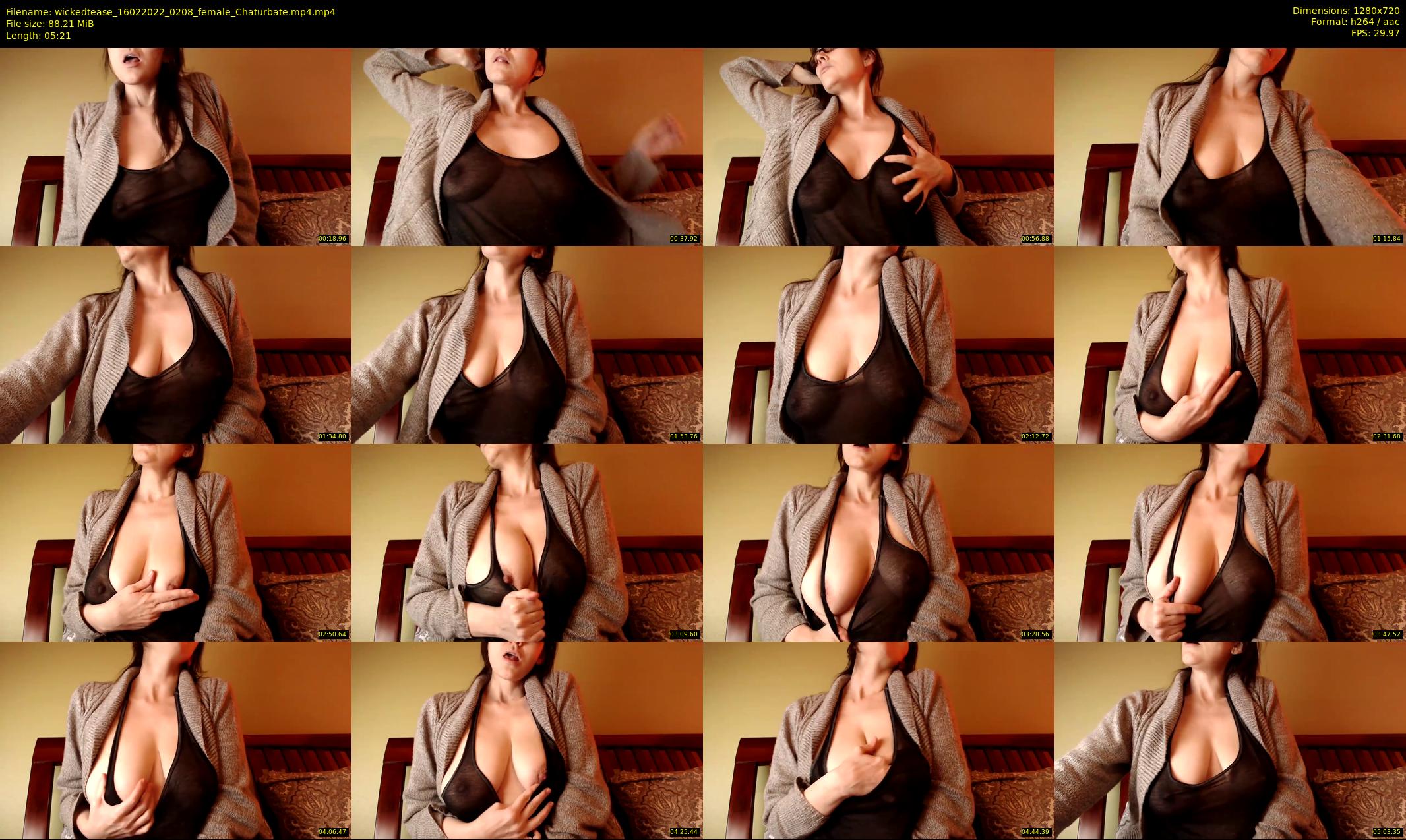 wickedtease — 6 minute Chaturbate female cam show recording, 720p, Feb 16, 2022