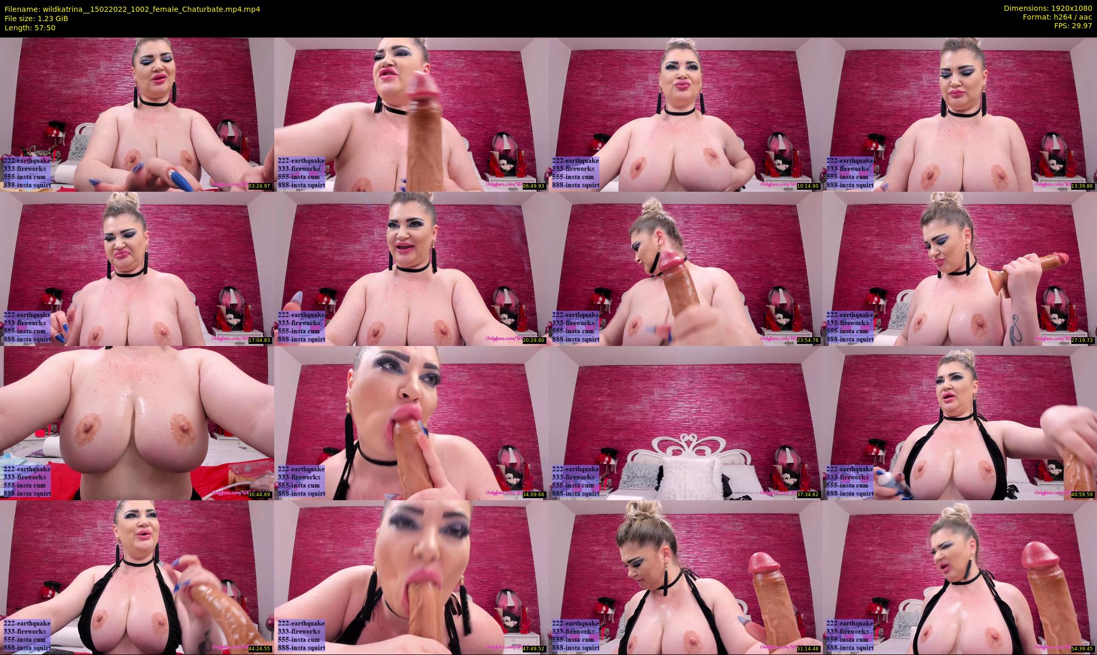wildkatrina_ — 58 minute Chaturbate female cam show recording, 1080p, Feb 15, 2022