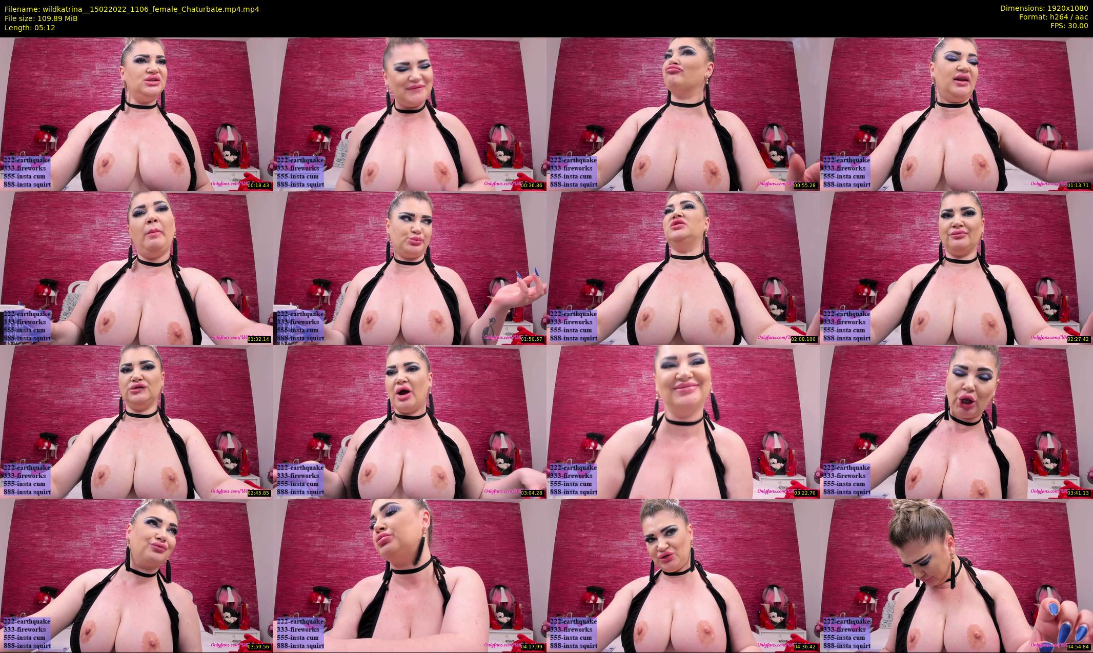 wildkatrina_ — 6 minute Chaturbate female cam show recording, 1080p, Feb 15, 2022