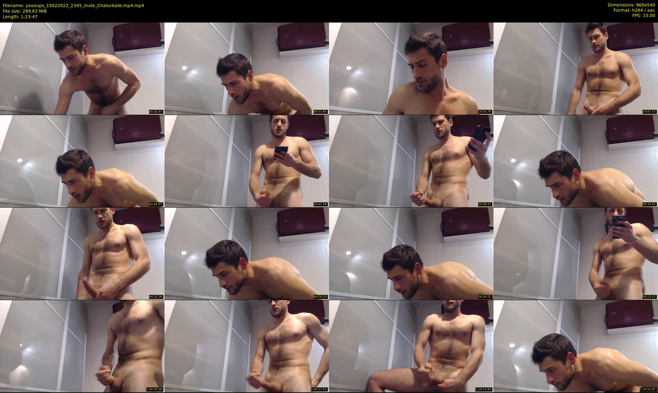 yoooups — 84 minute Chaturbate male cam show recording, 480p, Feb 15, 2022