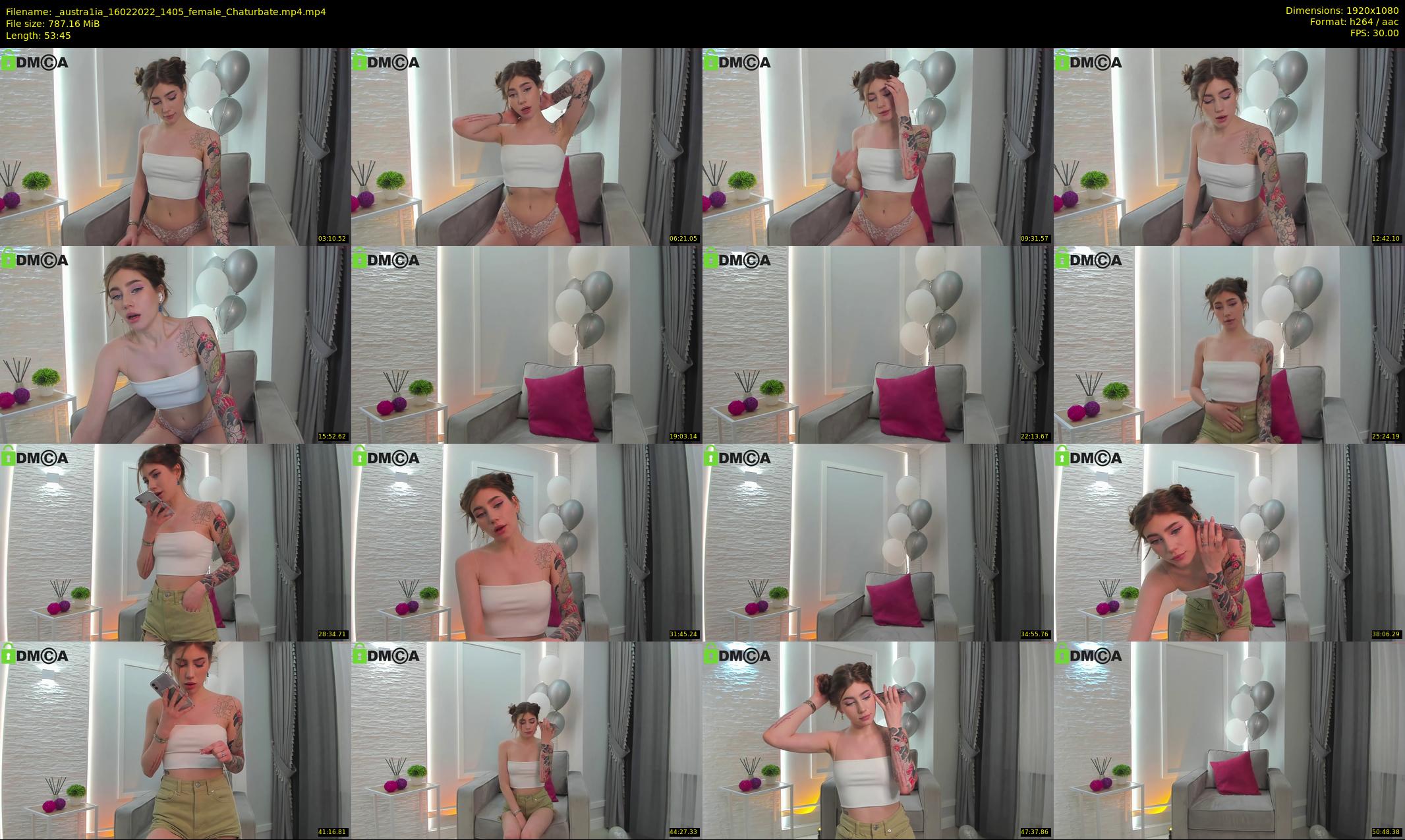 _austra1ia — 54 minute Chaturbate female cam show recording, 1080p, Feb 16, 2022