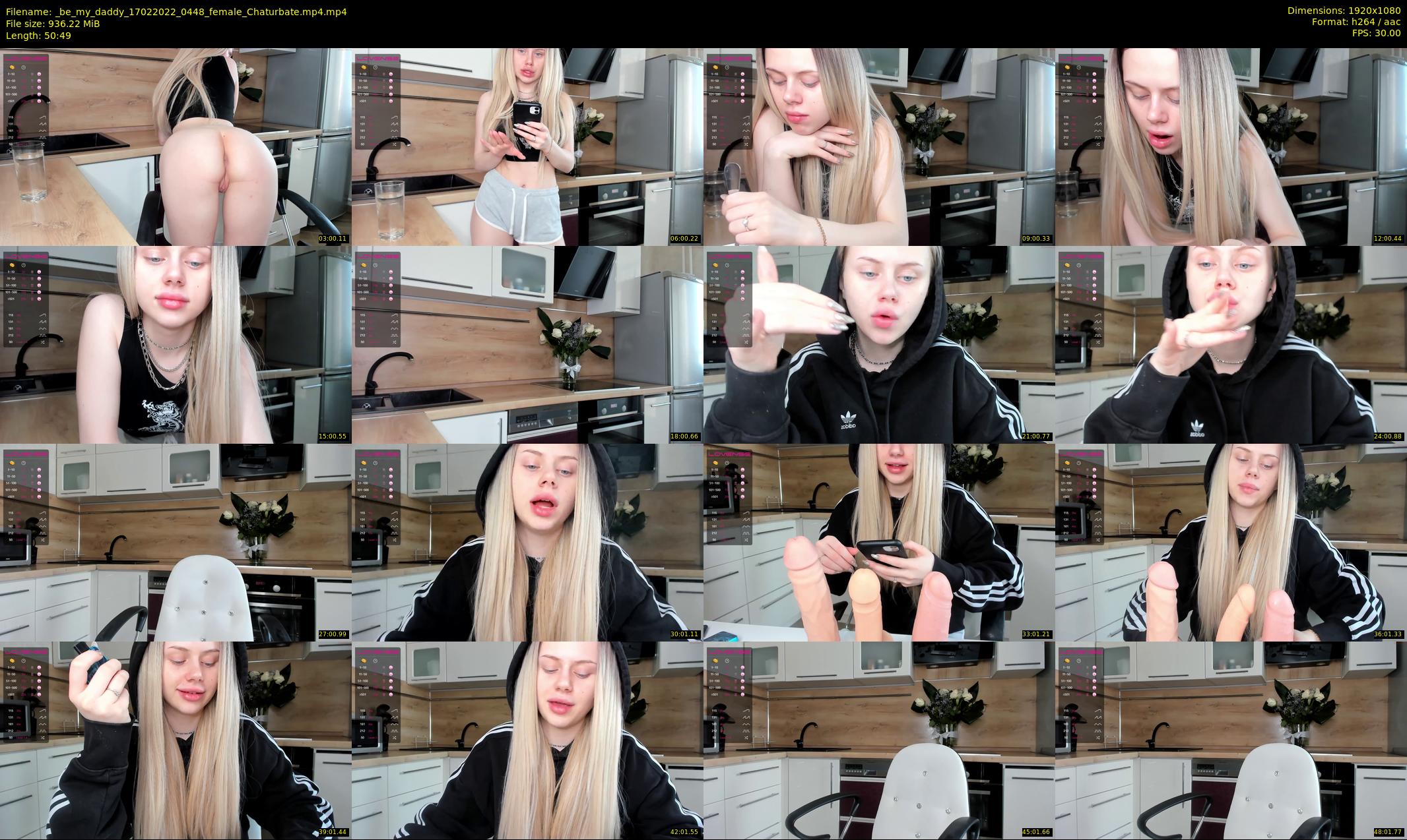 _be_my_daddy — 51 minute Chaturbate female cam show recording, 1080p, Feb 17, 2022