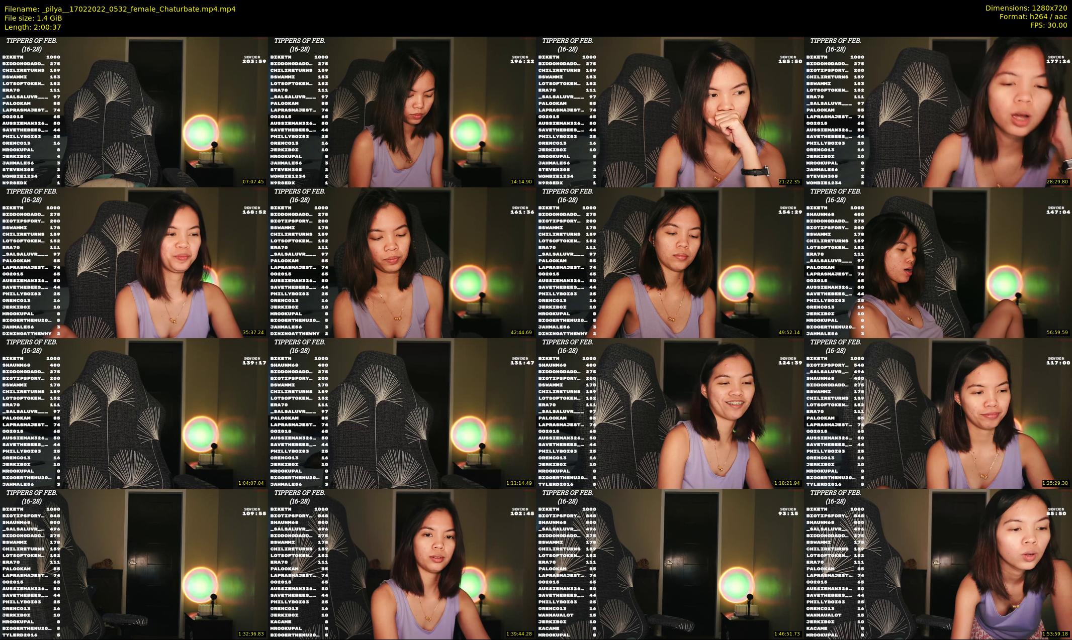 _pilya_ — 121 minute Chaturbate female cam show recording, 720p, Feb 17, 2022