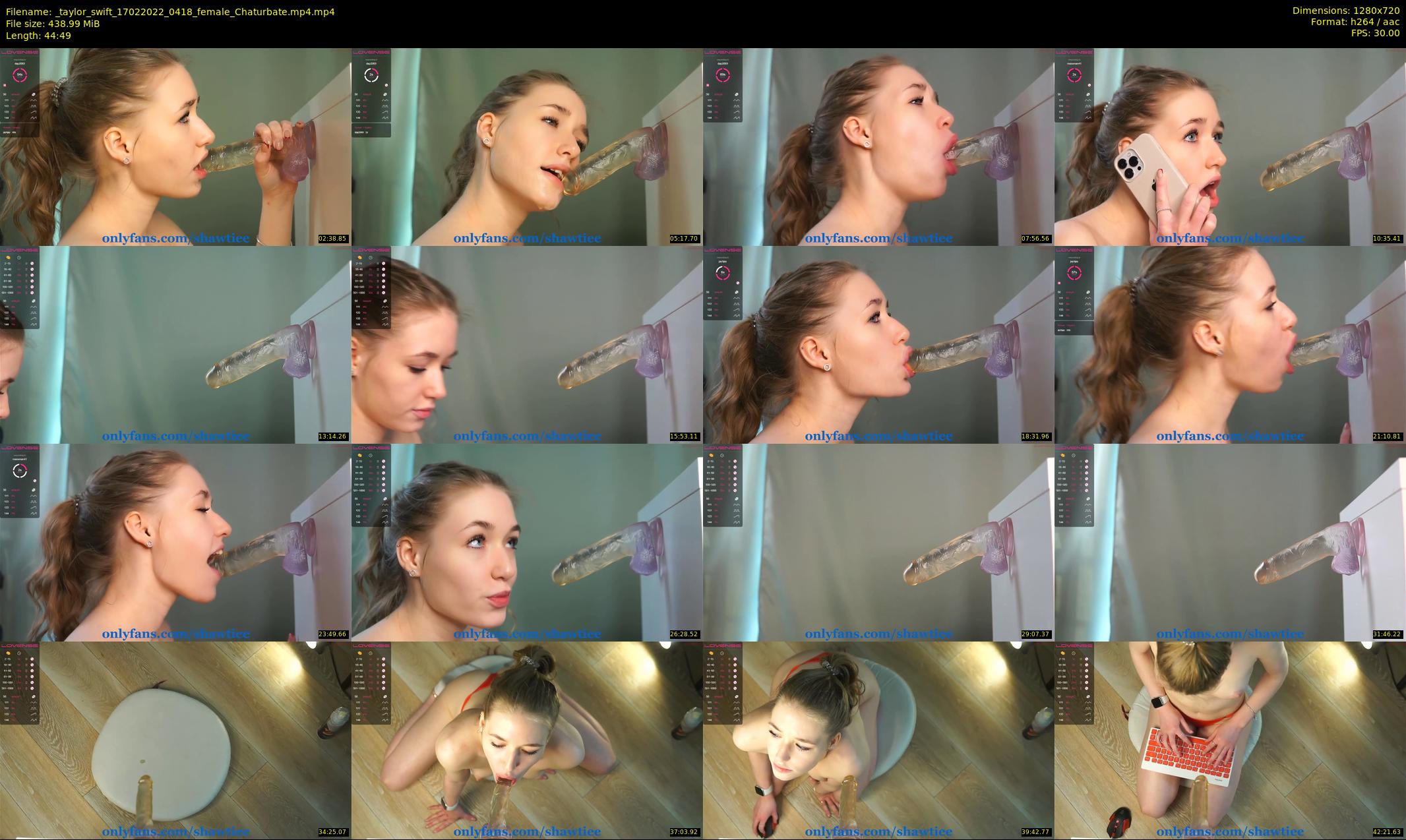 _taylor_swift — 45 minute Chaturbate female cam show recording, 720p, Feb 17, 2022