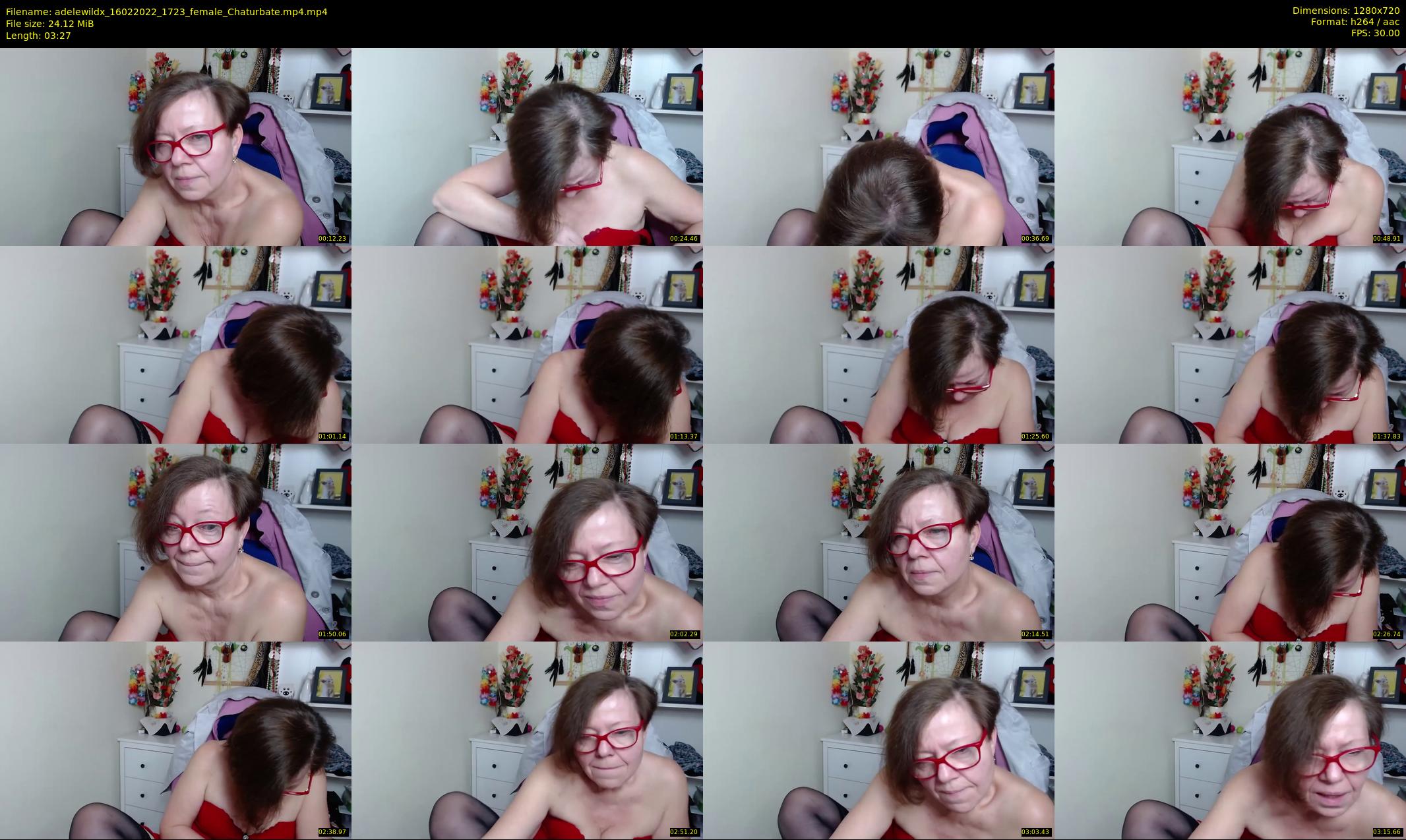 adelewildx — 4 minute Chaturbate female cam show recording, 720p, Feb 16, 2022