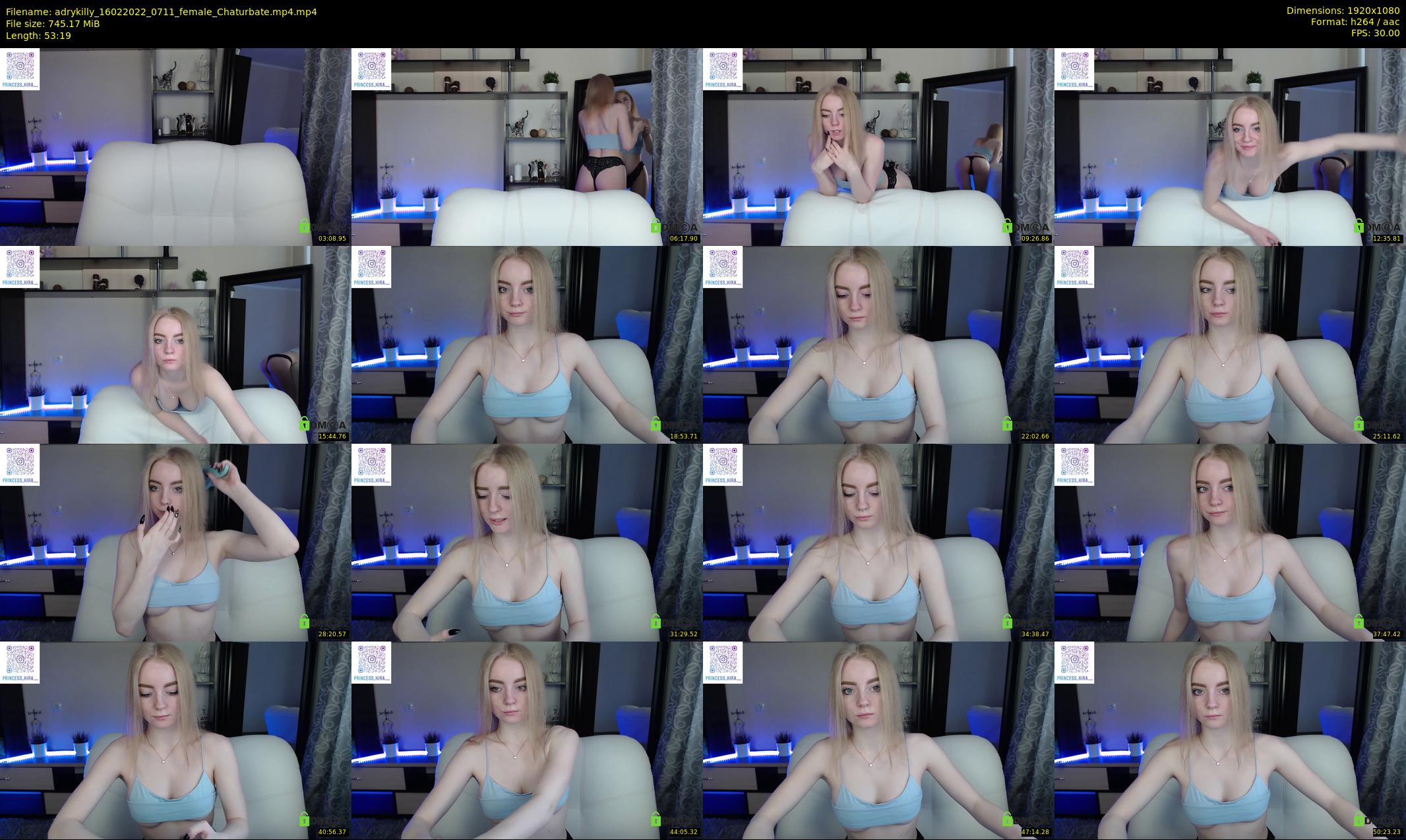 adrykilly — 54 minute Chaturbate female cam show recording, 1080p, Feb 16, 2022