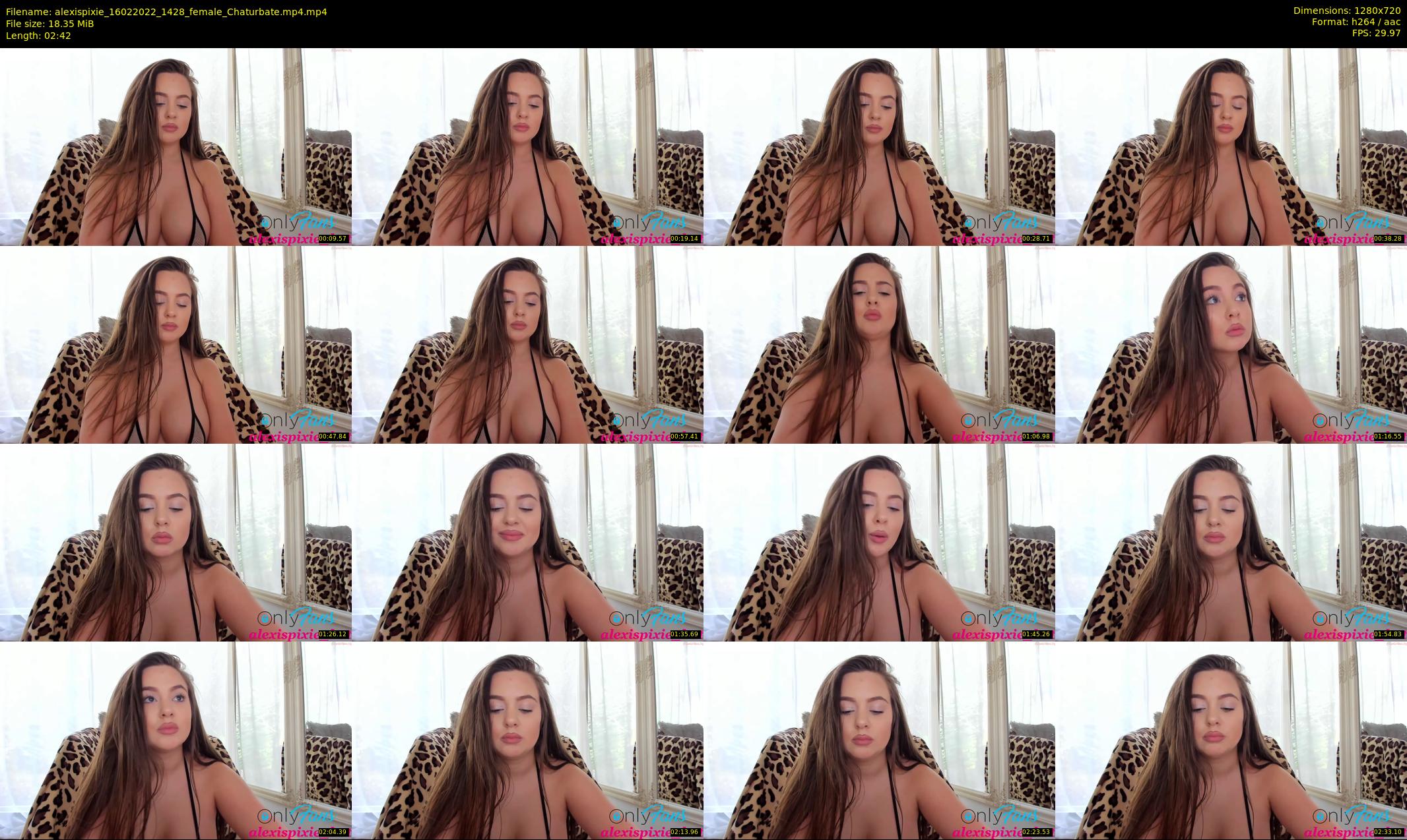 alexispixie — 3 minute Chaturbate female cam show recording, 720p, Feb 16, 2022
