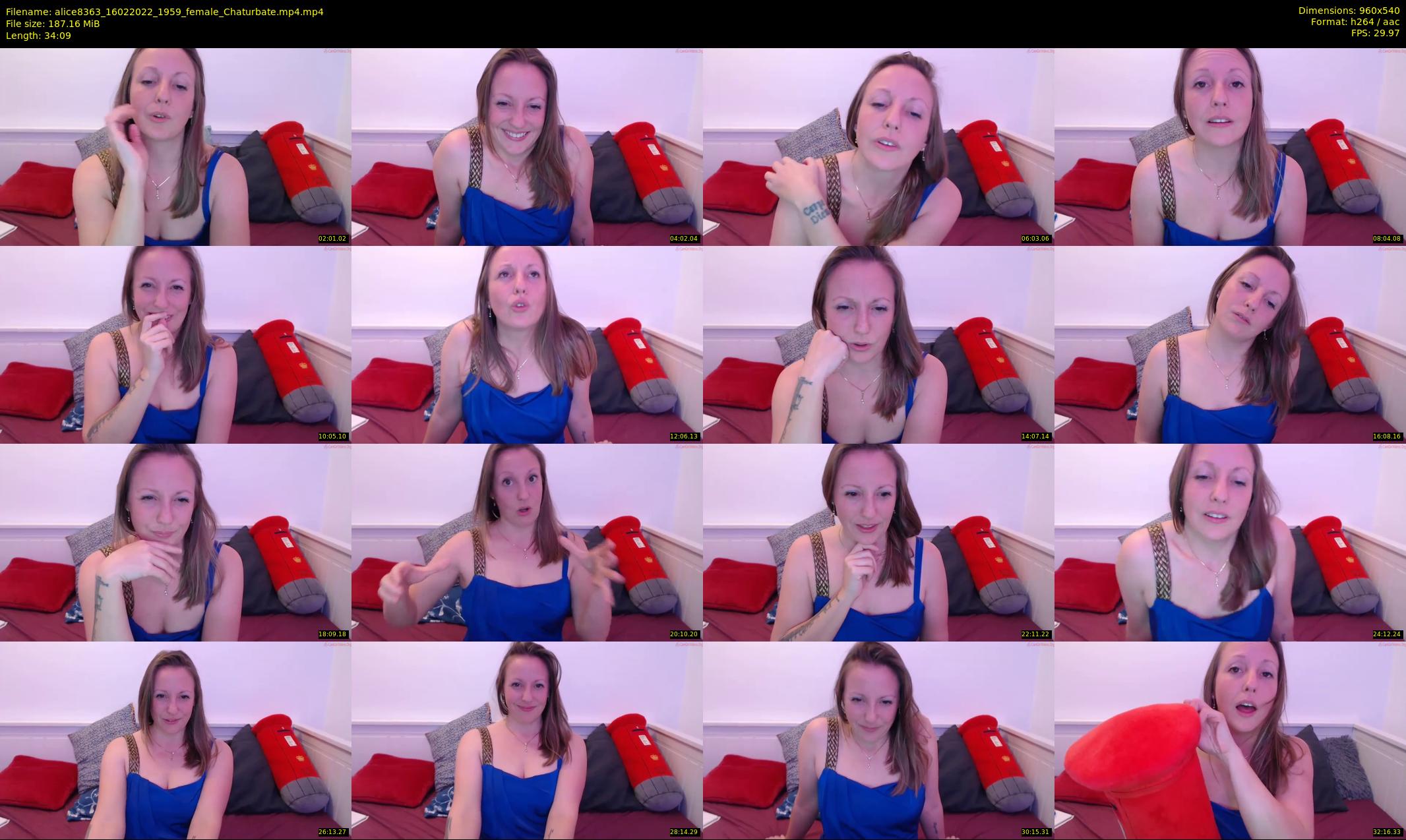 alice8363 — 35 minute Chaturbate female cam show recording, 480p, Feb 16, 2022