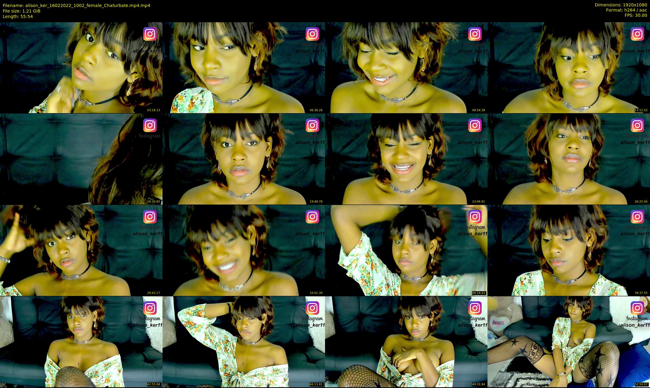 alison_ker — 56 minute Chaturbate female cam show recording, 1080p, Feb 16, 2022
