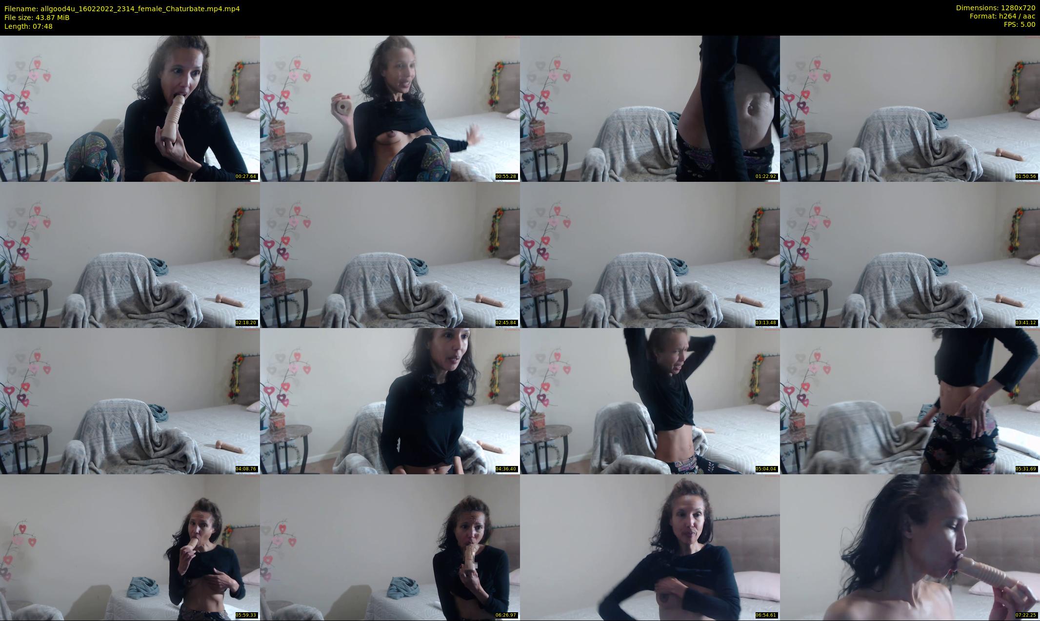 allgood4u — 8 minute Chaturbate couple cam show recording, 720p, Feb 16, 2022