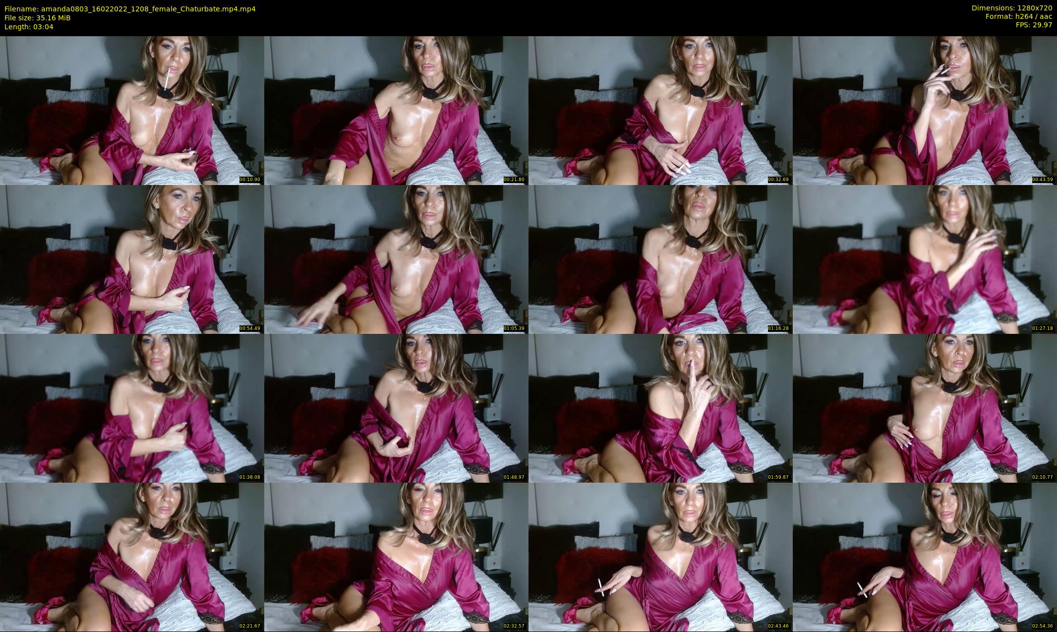 amanda0803 — 4 minute Chaturbate female cam show recording, 720p, Feb 16, 2022