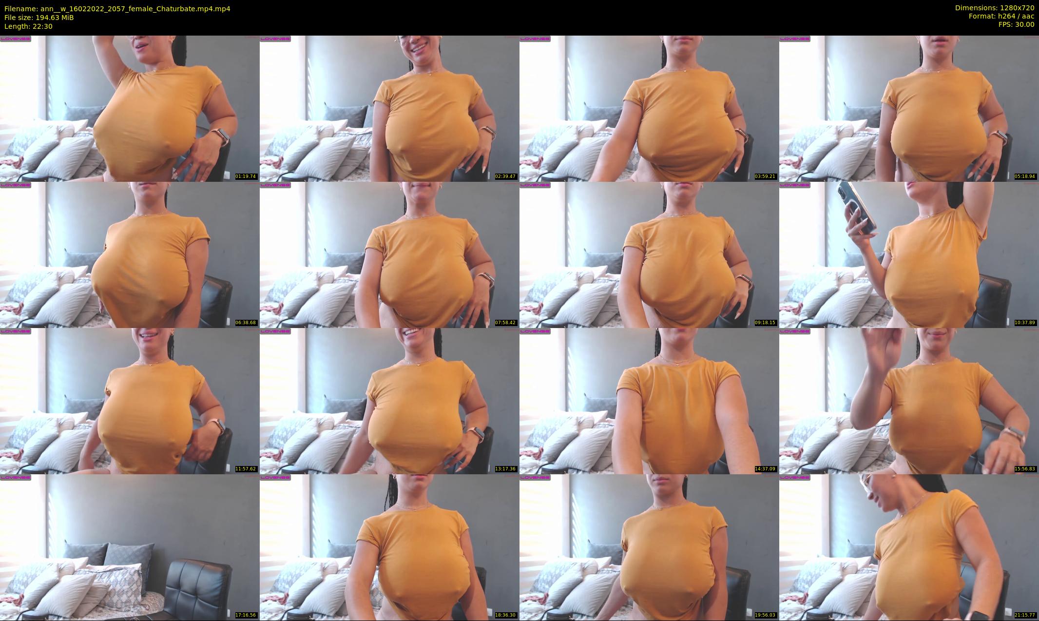 ann__w — 23 minute Chaturbate female cam show recording, 720p, Feb 16, 2022