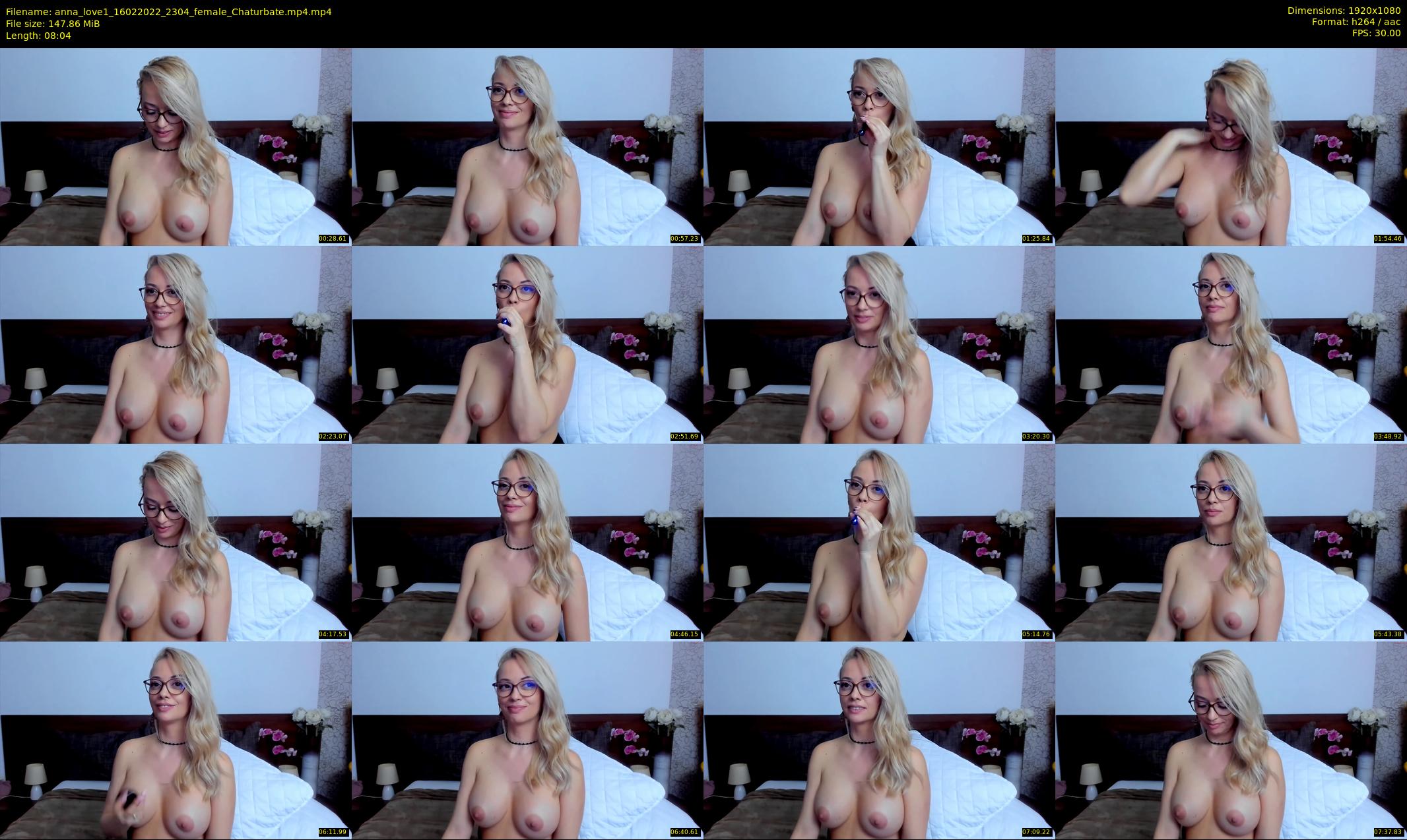 anna_love1 — 9 minute Chaturbate female cam show recording, 1080p, Feb 16, 2022