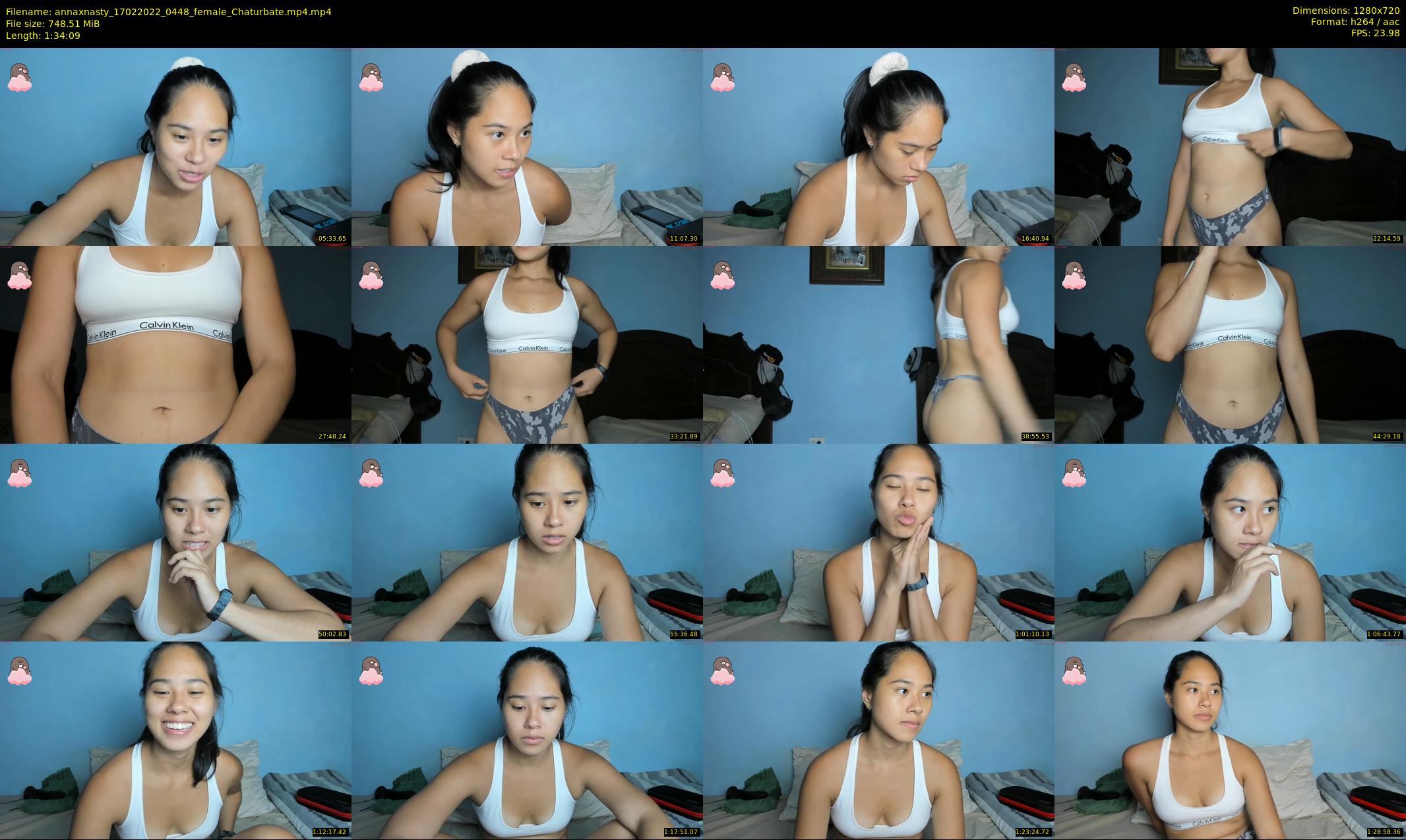 annaxnasty — 95 minute Chaturbate female cam show recording, 720p, Feb 17, 2022