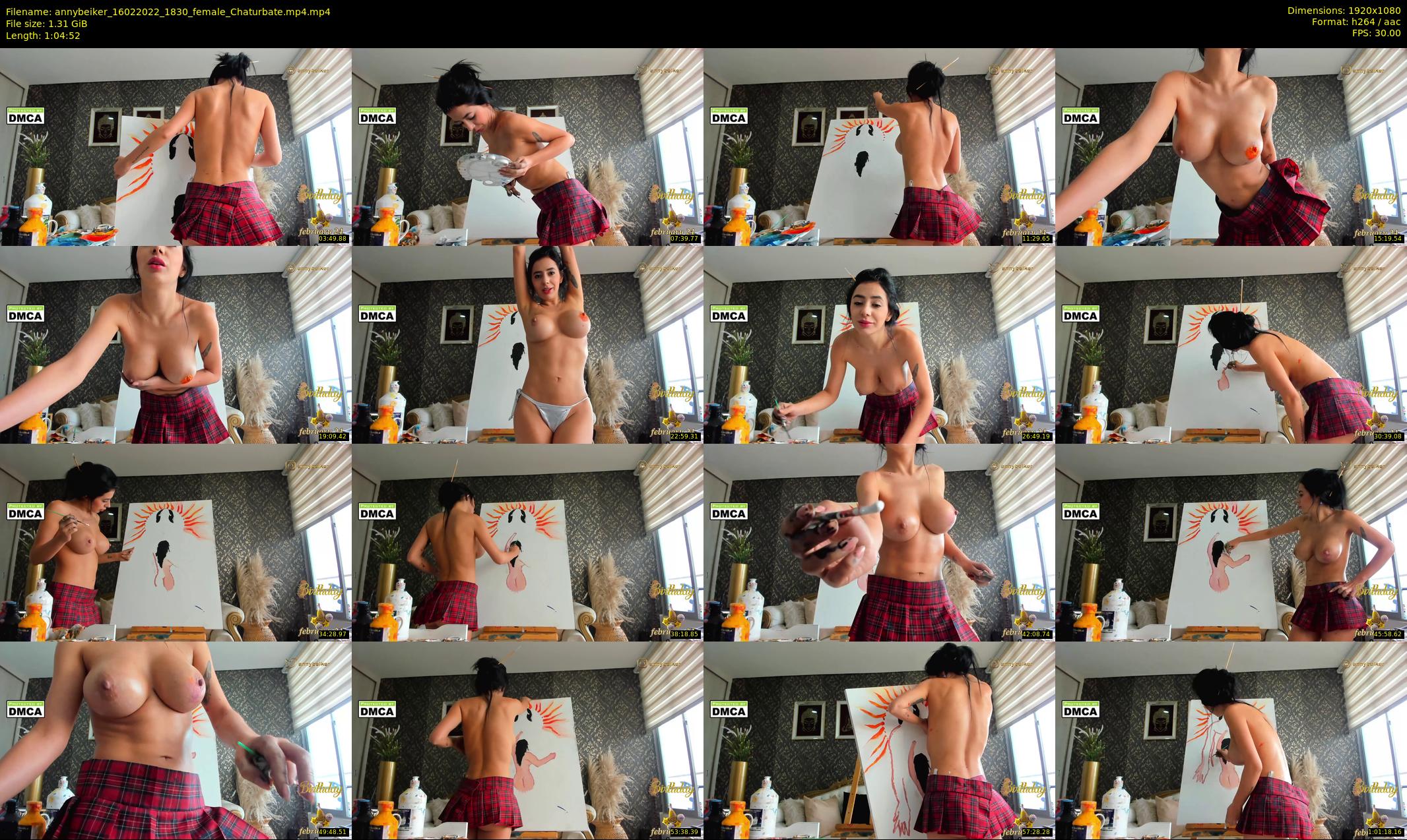 annybeiker — 65 minute Chaturbate female cam show recording, 1080p, Feb 16, 2022