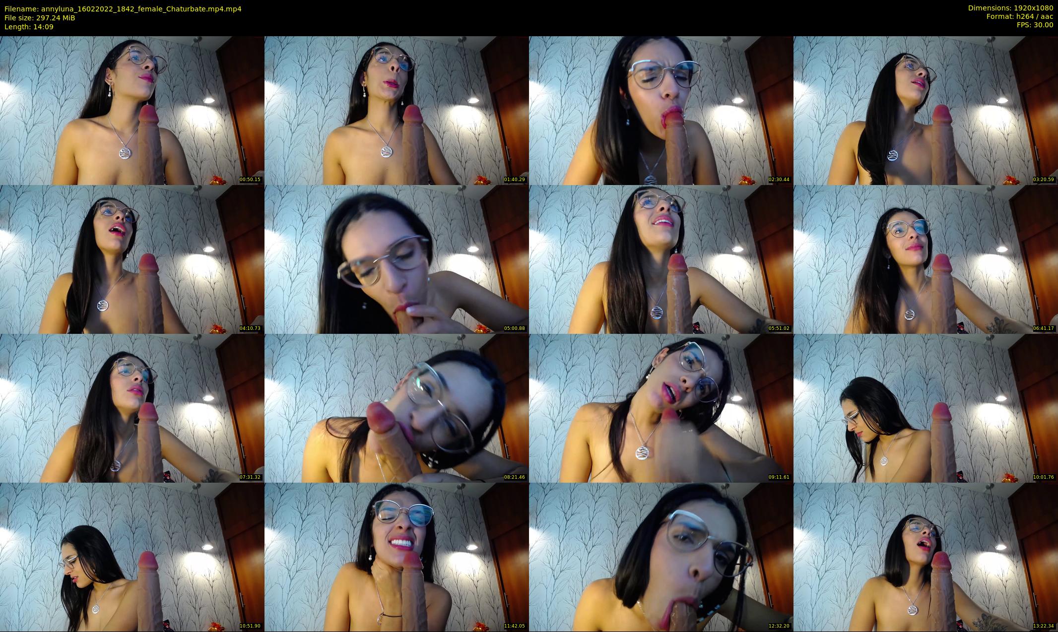 annyluna — 15 minute Chaturbate female cam show recording, 1080p, Feb 16, 2022