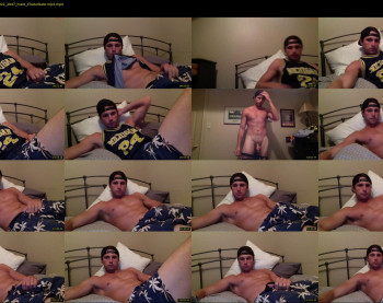athleteguy55555 — 83 minute Chaturbate male cam show recording, 480p, Feb 16, 2022