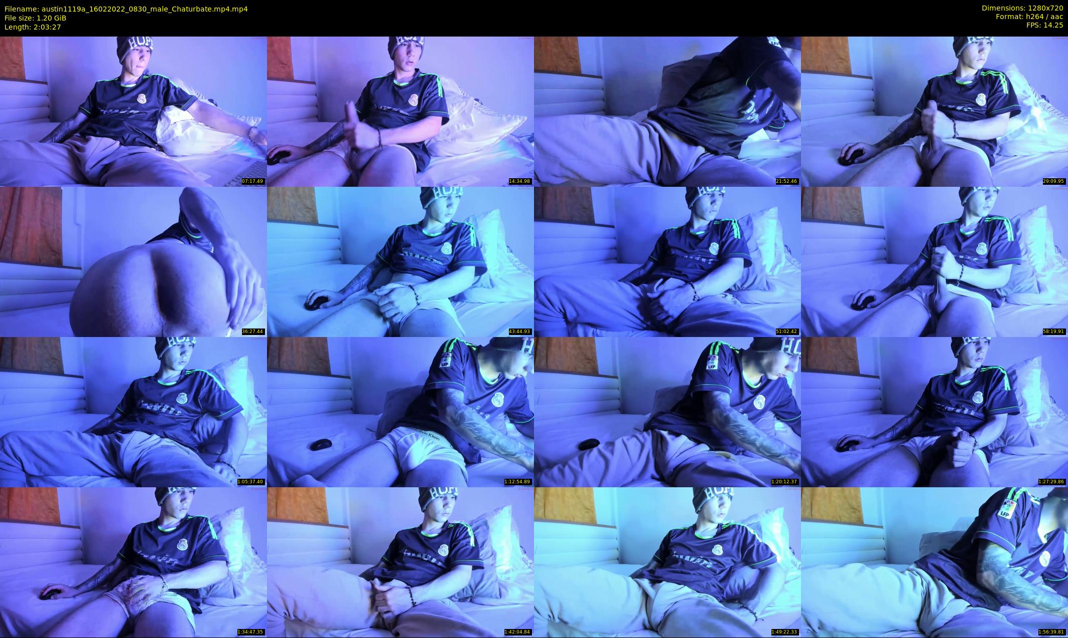 austin1119a — 124 minute Chaturbate male cam show recording, 720p, Feb 16, 2022