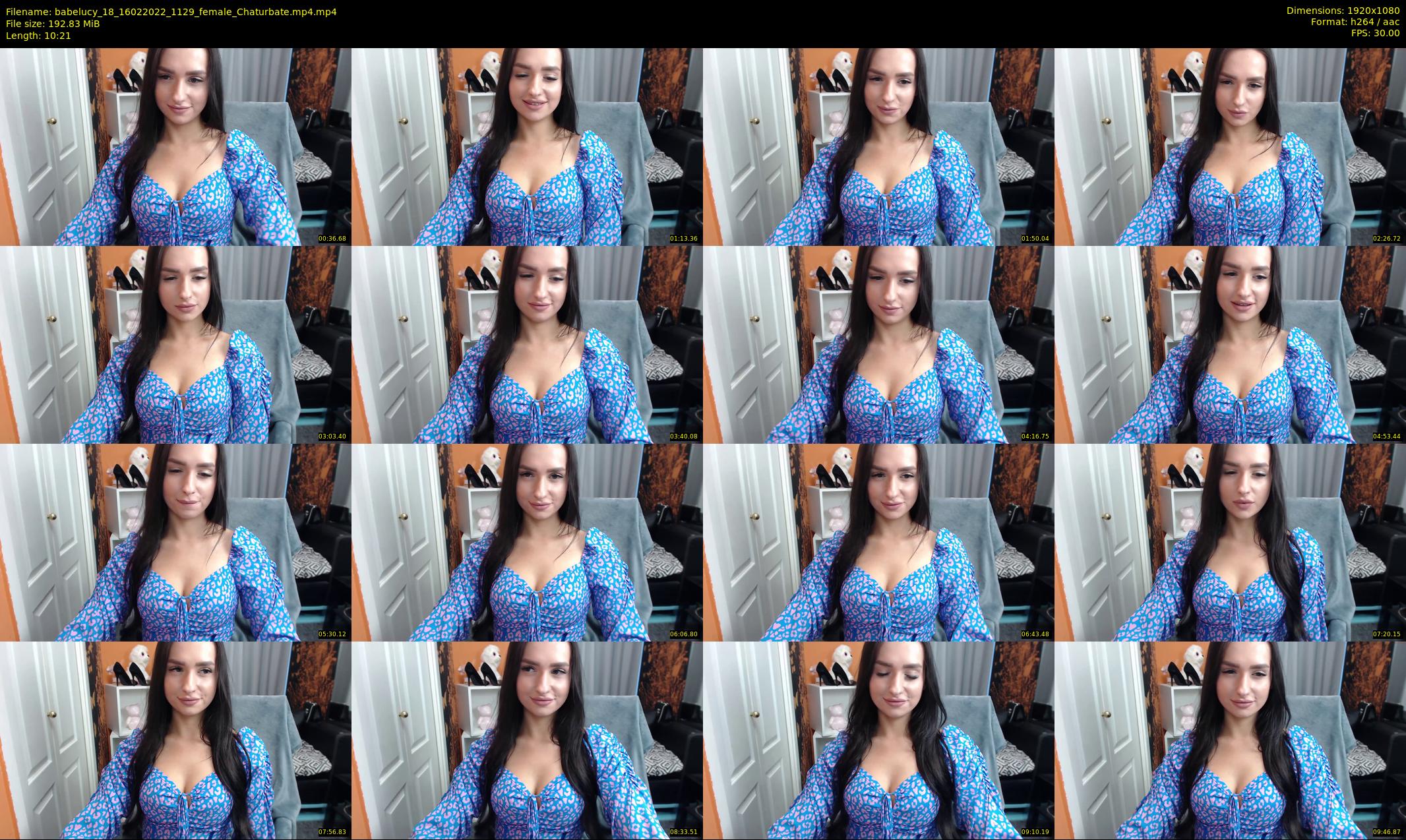 babelucy_18 — 11 minute Chaturbate female cam show recording, 1080p, Feb 16, 2022